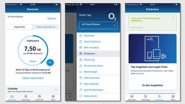 O2 Tarife Juli: 500 MB gratis Datenvolumen bei der O2 App jeden Monat O2 Tarife Juli: 500 MB gratis Datenvolumen bei der O2 App jeden Monat
