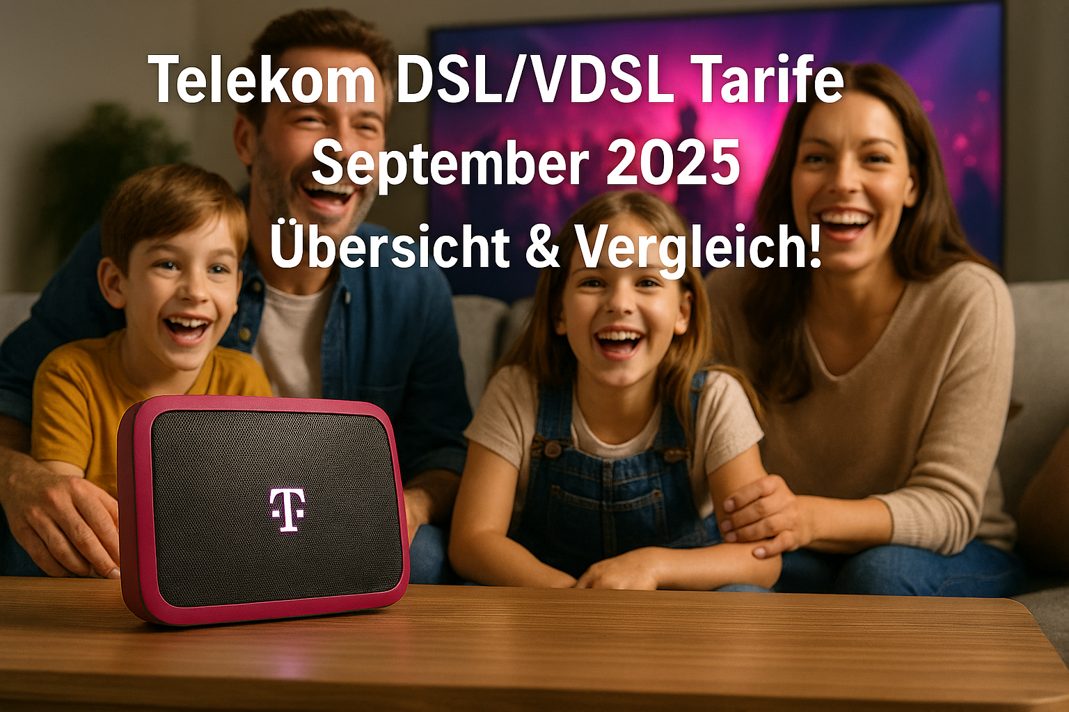 Telekom DSL/VDSL Tarife September 2025 - Übersicht & Vergleich Umfassender Überblick über die Telekom DSL/VDSL Tarife im September 2025. Inklusive detailliertem Vergleich von MagentaZuhause S, M, L und XL mit Preisen, Geschwindigkeiten und Extras.