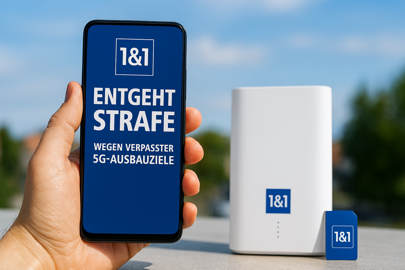 1&1 entgeht einer Strafe wegen verpasster 5G-Ausbauziele. Hintergrund, Gerichtsurteile, Folgen fr Verbraucher und Markt im berblick.