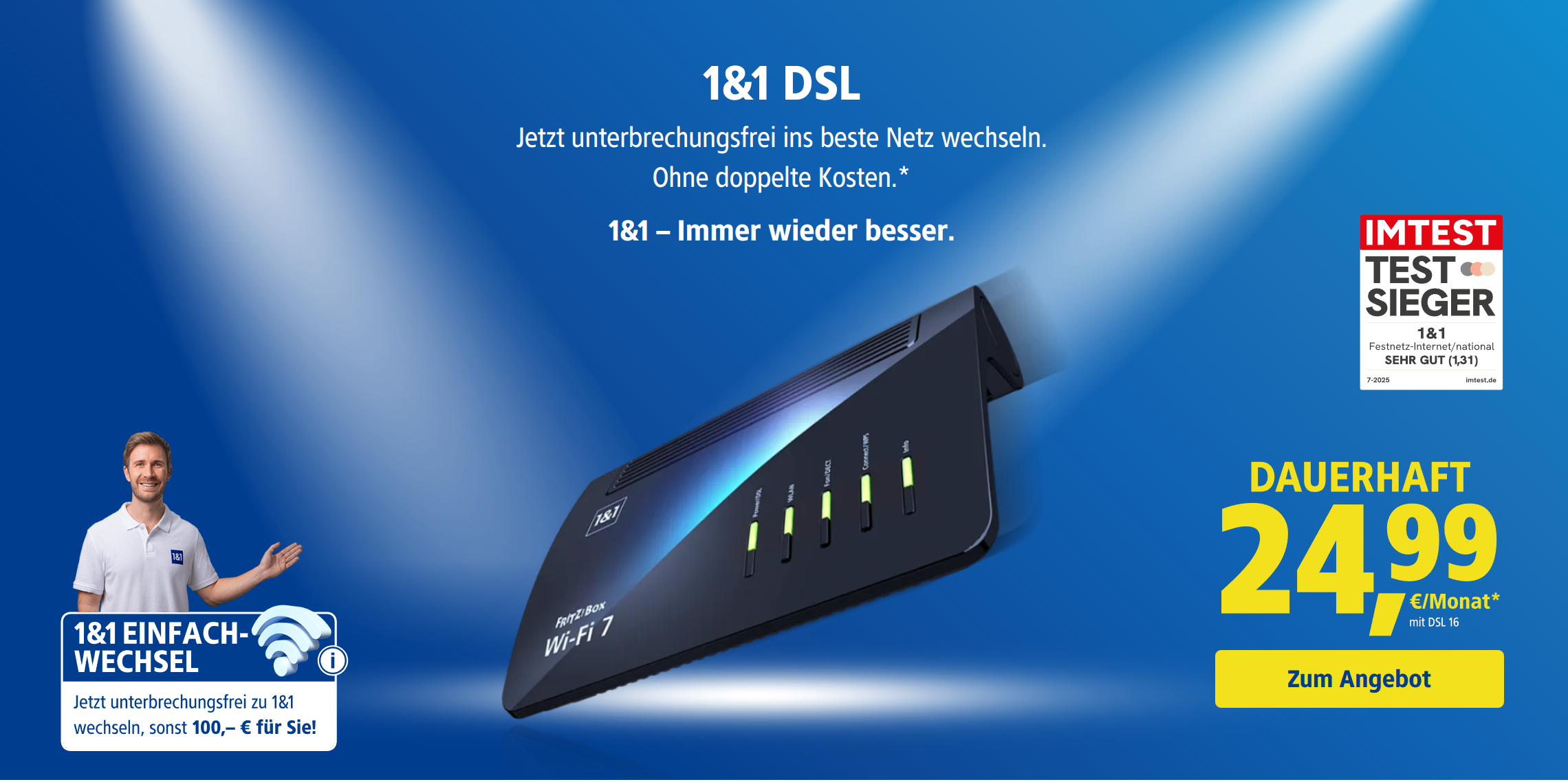 Umfassender �berblick �ber die neuen 1&1 DSL Tarife im Dezember 2025. Mit Preisvergleich, Tabellen, Vorteilen, Nachteilen und Konkurrenzanalyse.