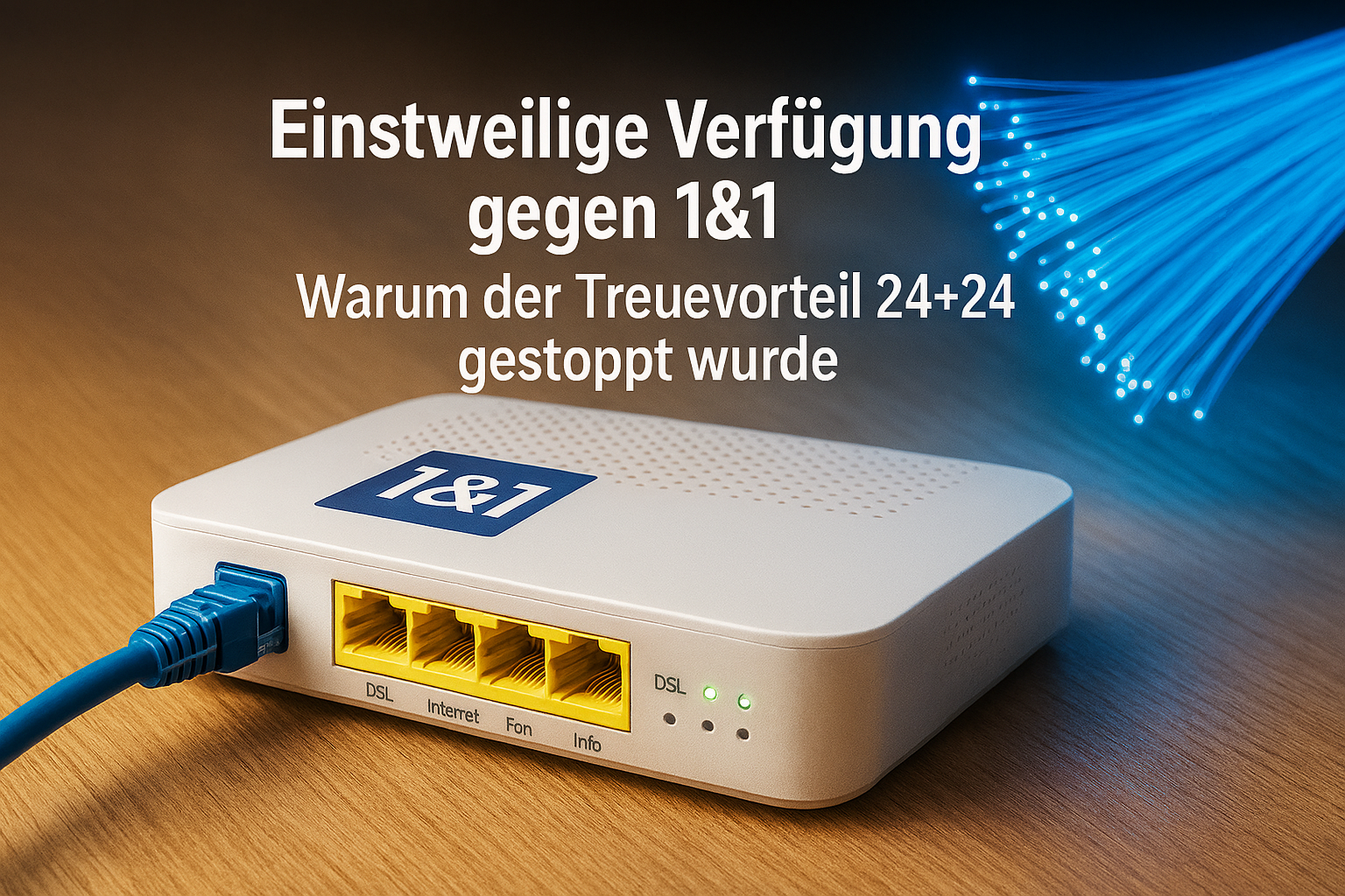Eine ausf�hrliche Analyse der einstweiligen Verf�gung gegen 1&1 und das Treuevorteil-Modell 24+24. Hintergr�nde, rechtliche Bewertung, Auswirkungen f�r Kunden und Markt.