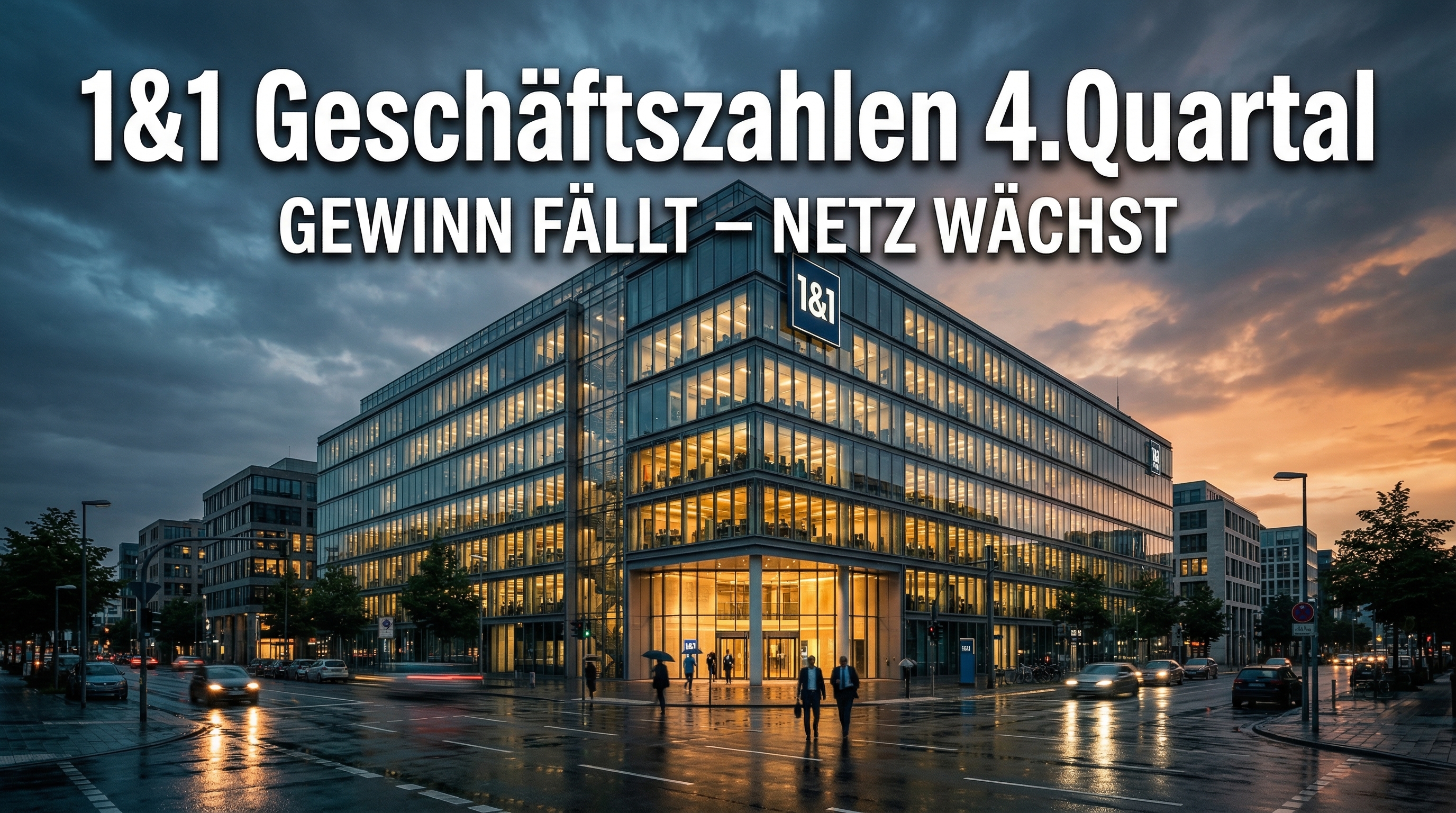 1&1 ver�ffentlicht Zahlen 2025: Umsatz steigt, Gewinn unter Druck. Alle Kundenzahlen zu Mobilfunk und Breitband im Vergleich mit Telekom, Vodafone und Telef�nica im Detail analysiert.