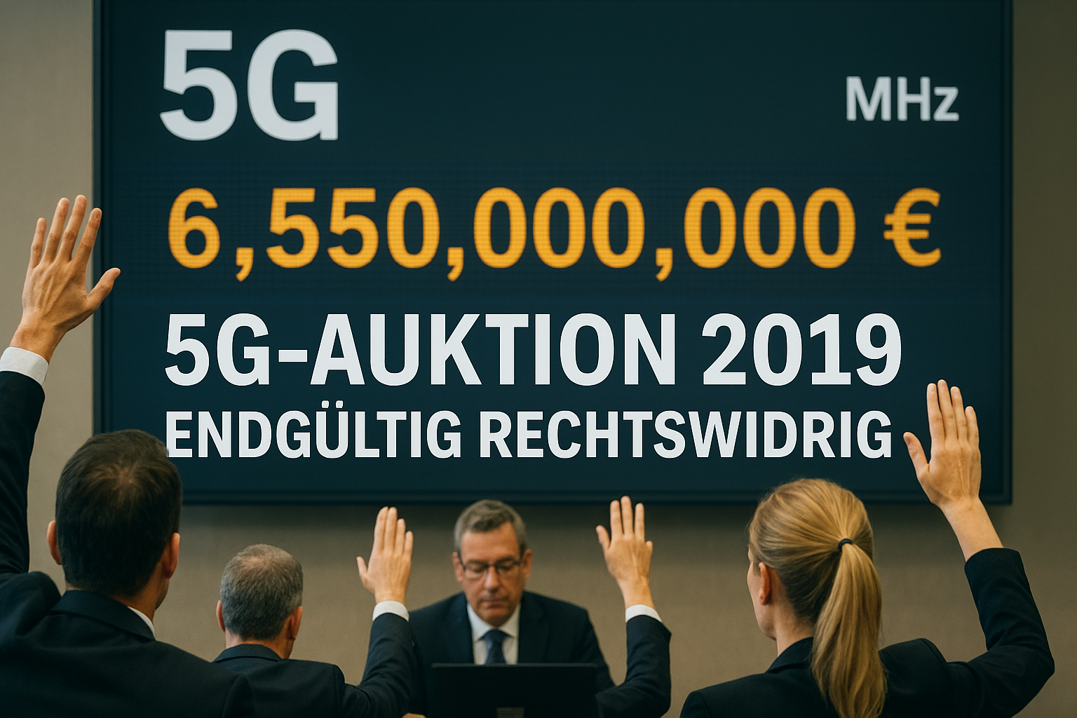 Die 5G-Auktion 2019 wurde endgltig fr rechtswidrig erklrt. Erfahren Sie die Hintergrnde, Folgen fr Netzbetreiber und Chancen fr Verbraucher.