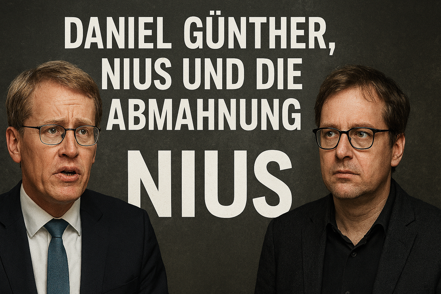 Der Konflikt zwischen Daniel G�nther und dem Online-Portal Nius sorgt f�r politische und juristische Debatten. Eine ausf�hrliche Analyse der Abmahnung, der Vorw�rfe und der Bedeutung f�r Pressefreiheit und Politik.