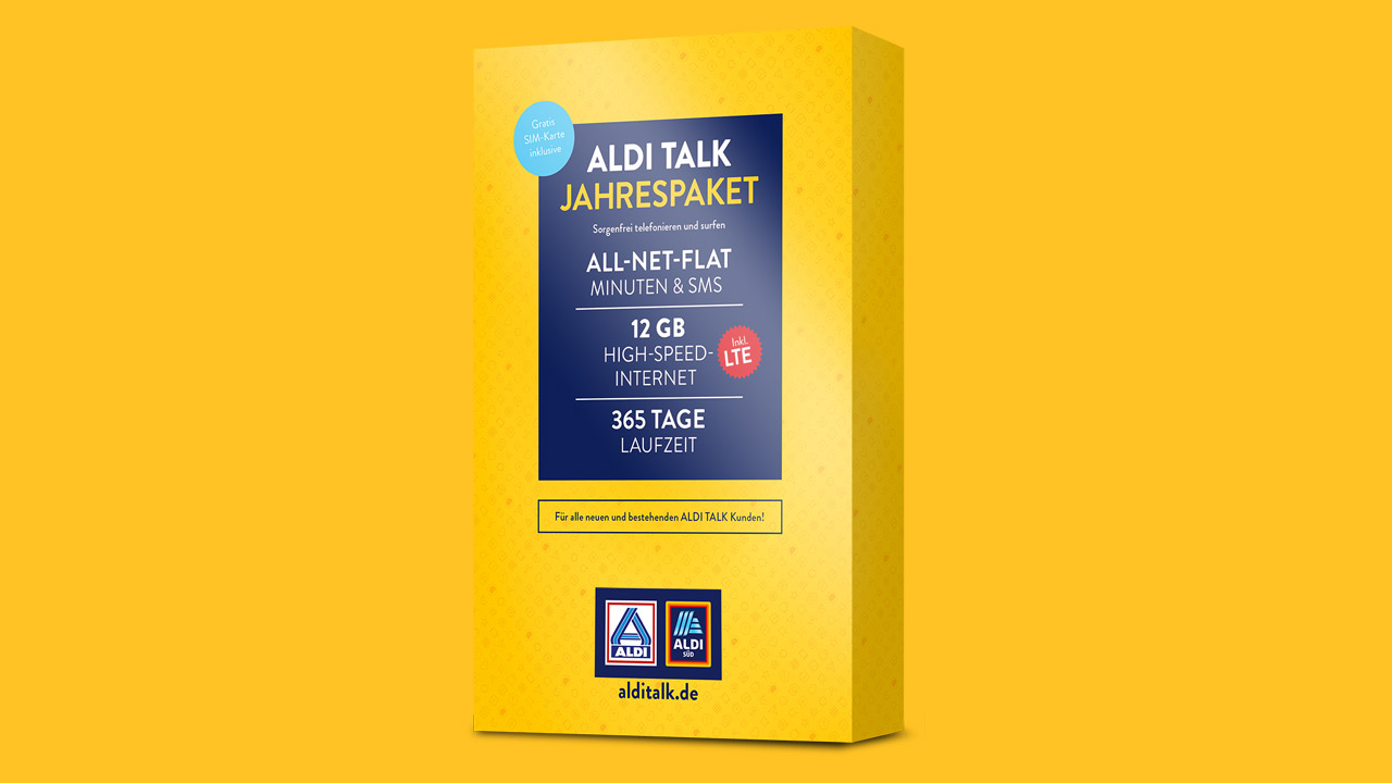 Aldi Talk Jahrespaket