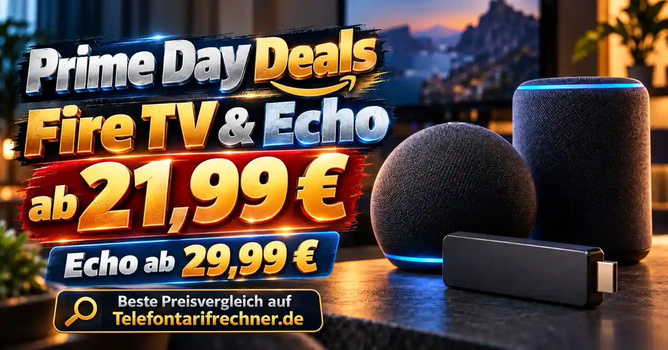 Amazon Prime Day 2026 mit Fire TV Stick und Echo Angeboten