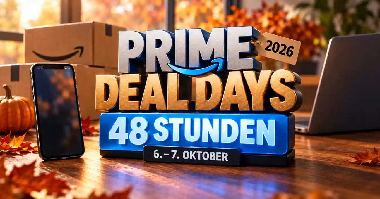 Amazon Prime Deal Days 2026 am 6. und 7. Oktober
