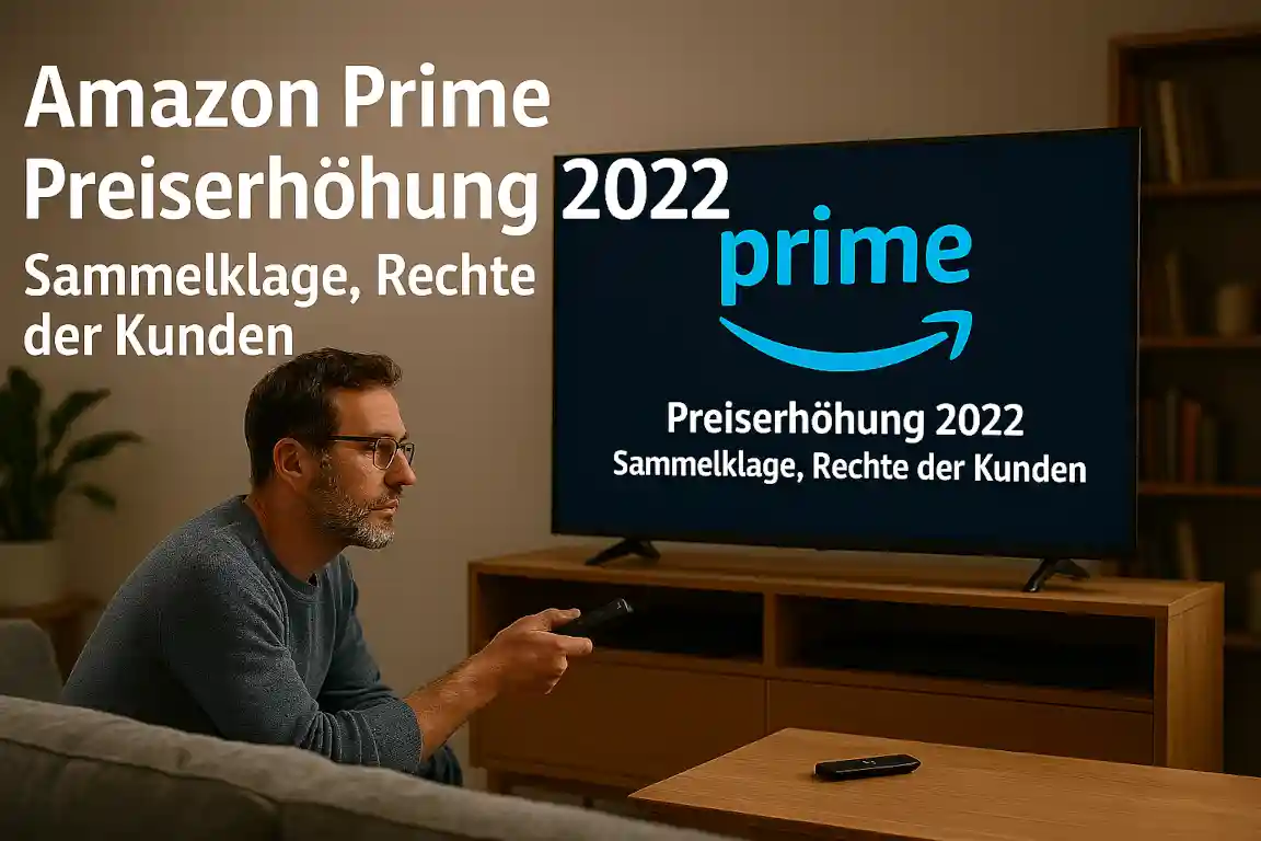 Die Verbraucherzentrale NRW f�hrt eine Sammelklage gegen Amazon wegen der Prime-Preiserh�hung 2022. Der Artikel erkl�rt Hintergr�nde, rechtliche Bewertung und zeigt alle aktuellen Prime-Abos im Vergleich.