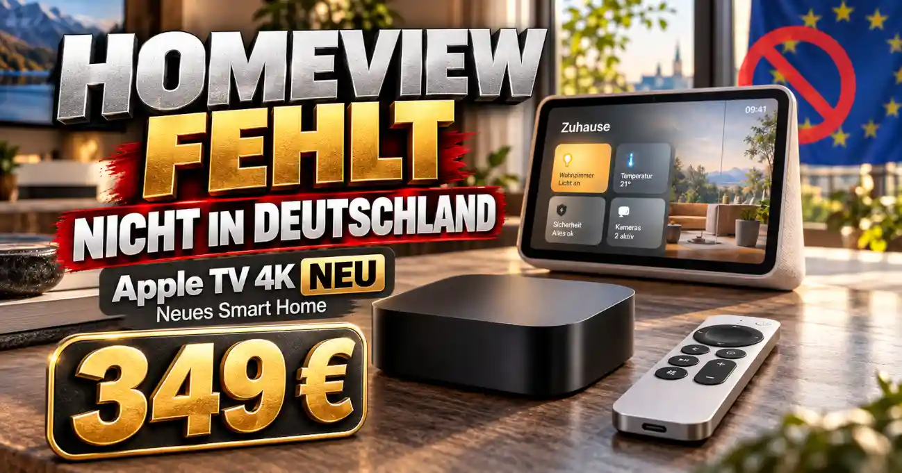 Apple TV 4K und Apple HomeView als neue Smart-Home-Produkte