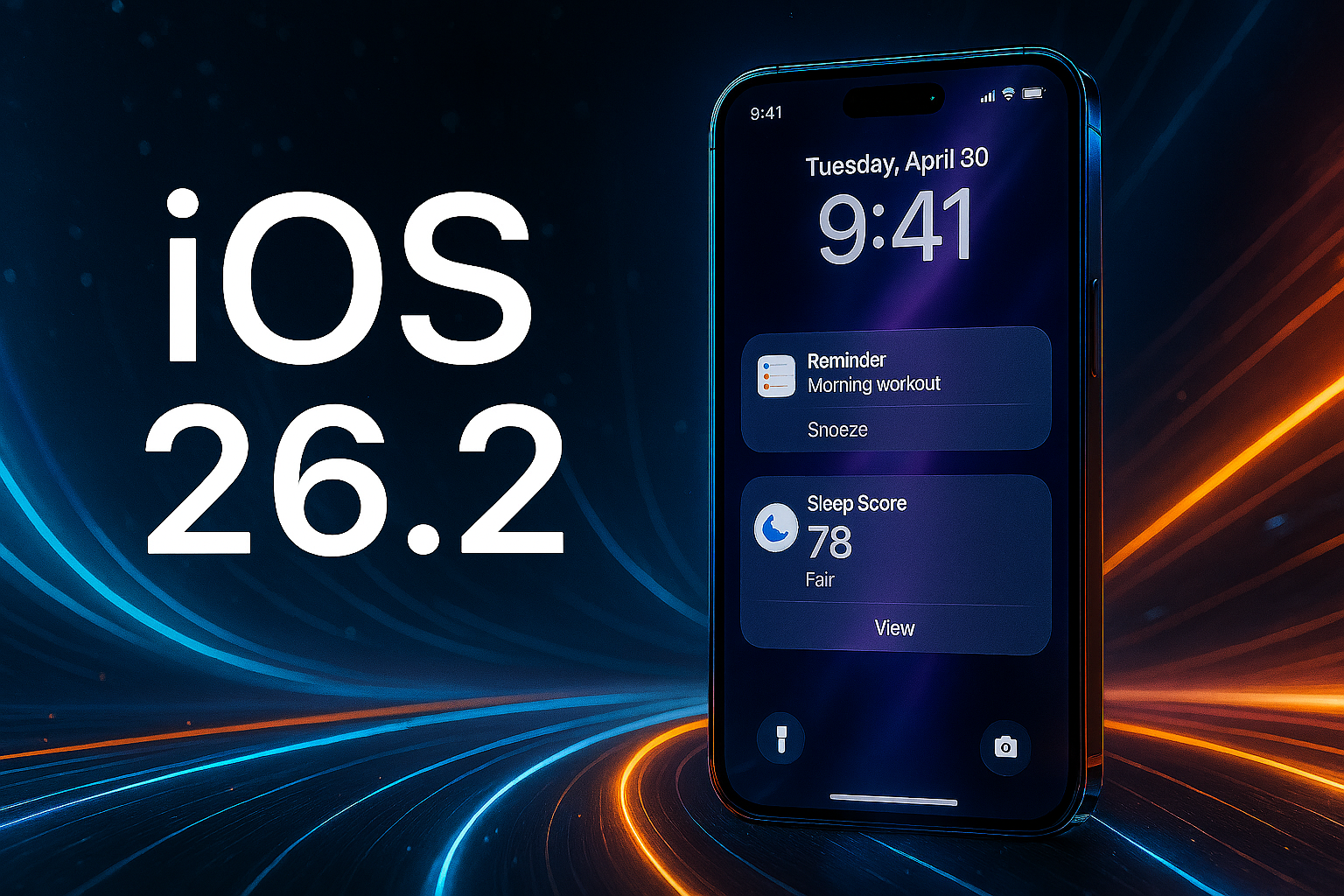 Der gro�e �berblick zu iOS 26.2: Neue Funktionen, AirDrop-Codes, Live-�bersetzung, Sleep-Score-Update, Sicherheitsverbesserungen und alle kompatiblen Ger�te.