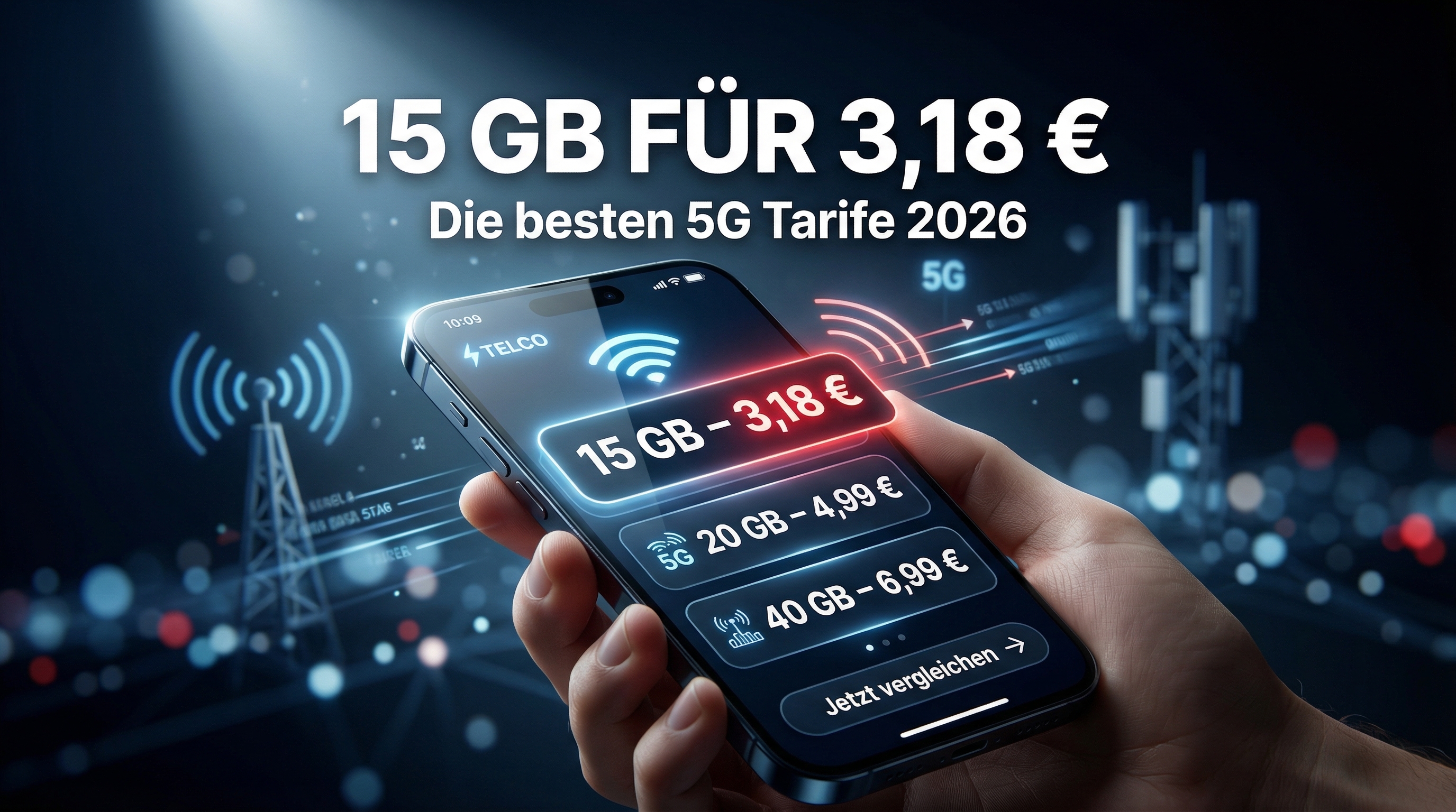 BIGSIM �berrascht mit neuen 5G Allnet Flat Tarifen ab 2,99 Euro. 15 GB f�r effektiv 3,18 Euro monatlich - alle Details, Vorteile und versteckten Bedingungen im gro�en �berblick.