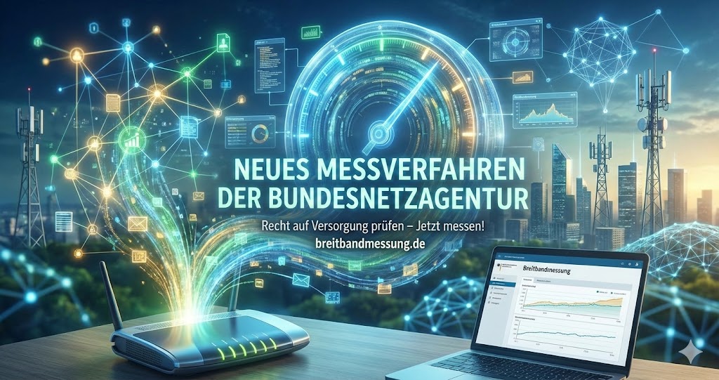 Die Bundesnetzagentur hat das Messverfahren bei schlechtem Internet deutlich vereinfacht. Der Artikel erkl�rt das neue Verfahren, vergleicht es mit der alten Messmethode und zeigt, welche Rechte Verbraucher haben.