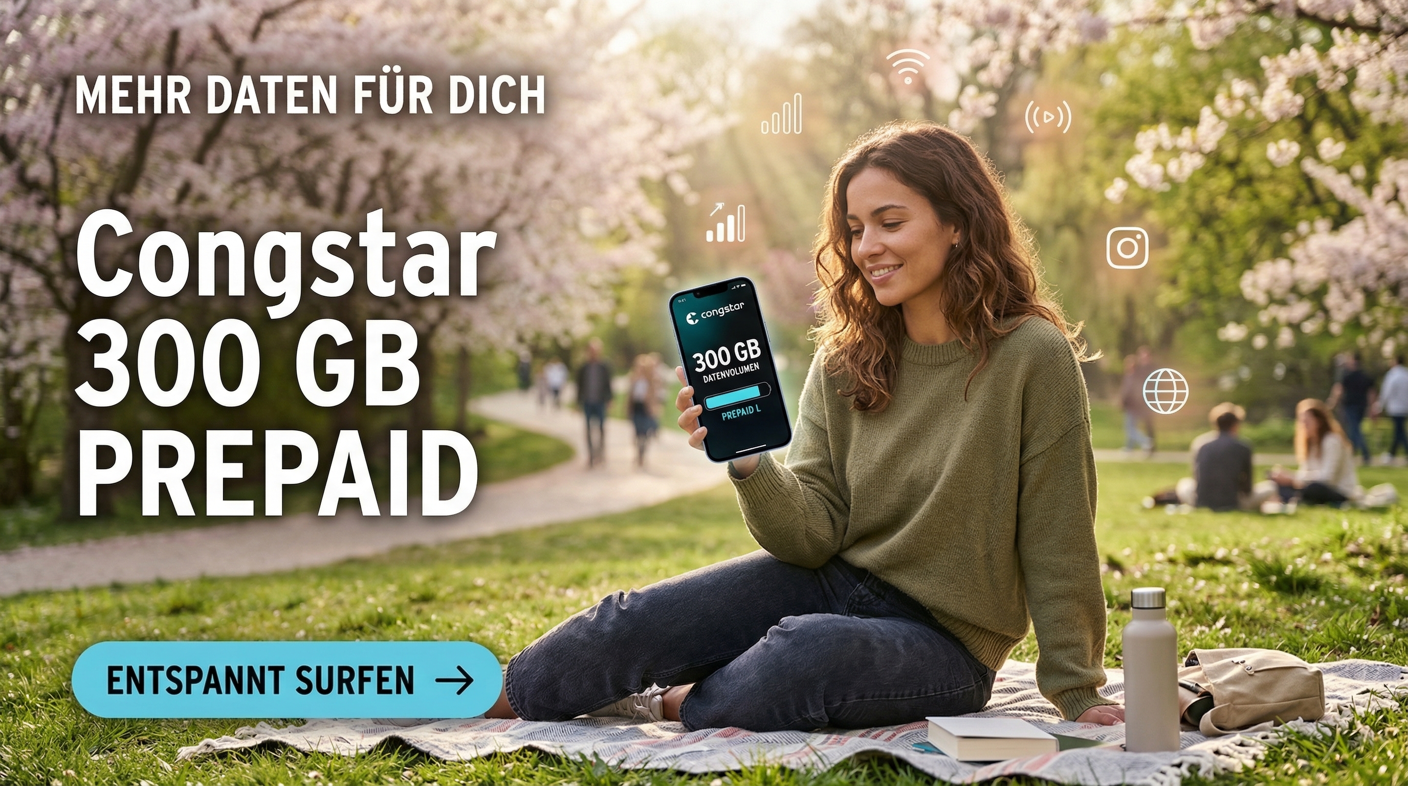 Congstar startet eine neue 1-Euro-Aktion: Nutzer k�nnen mit einem einfachen Prepaid-Trick bis zu drei Monate ohne zus�tzliche Kosten surfen. So funktioniert der Deal, welche Bedingungen gelten und f�r wen er sich wirklich lohnt.