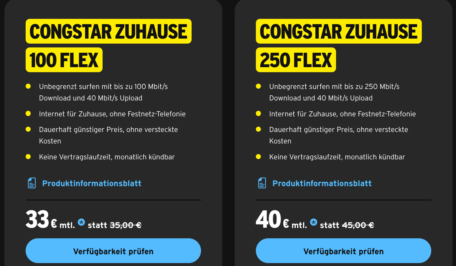 congstar Zuhause feiert einjhriges Jubilum mit attraktiven Internet-Angeboten ohne Vertragslaufzeit. Jetzt Tarife sichern und sparen.