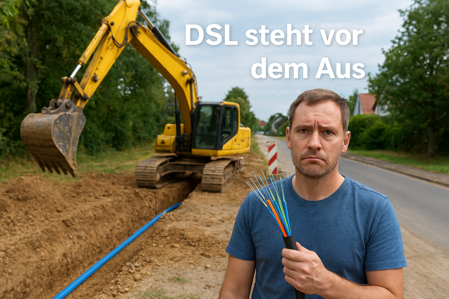 Die geplante DSL-Abschaltung sorgt f�r Kritik. Der Artikel beleuchtet die Hintergr�nde, Herausforderungen und Chancen des Glasfaserausbaus in Deutschland und Europa.