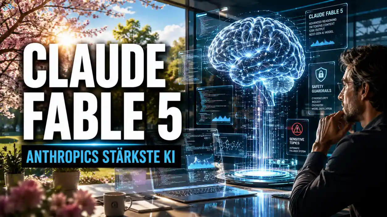 Claude Fable 5 ist da: Anthropic startet sein st�rkstes KI-Modell mit 1 Million Tokens Kontext, hohen Preisen und strengen Sicherheitsfiltern