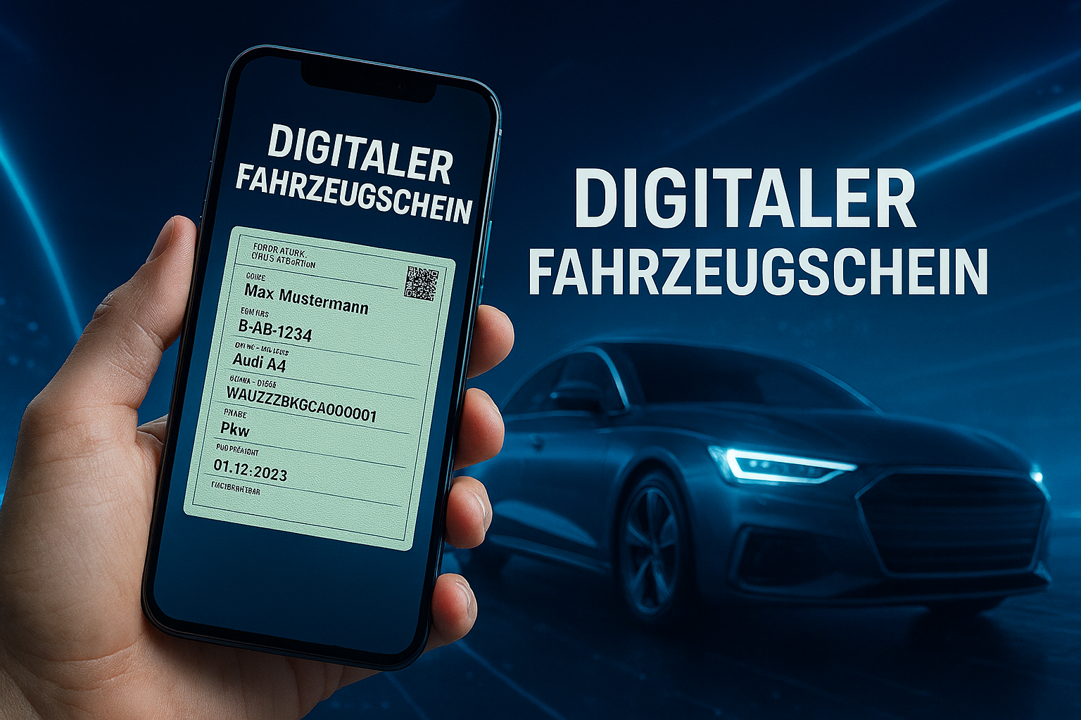 Der digitale Fahrzeugschein in Deutschland: Alle Informationen zum Start, Vorteile, Nachteile und Vergleich mit dem Papierdokument. berblick mit Tabellen.