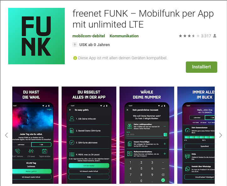 Freenetmobile Tarife