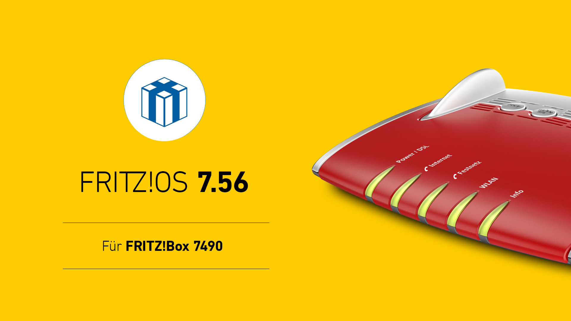 FritzOS 7.56 Update: Fritzbox 7490 bekommt Update auf FritzOS 7.56
