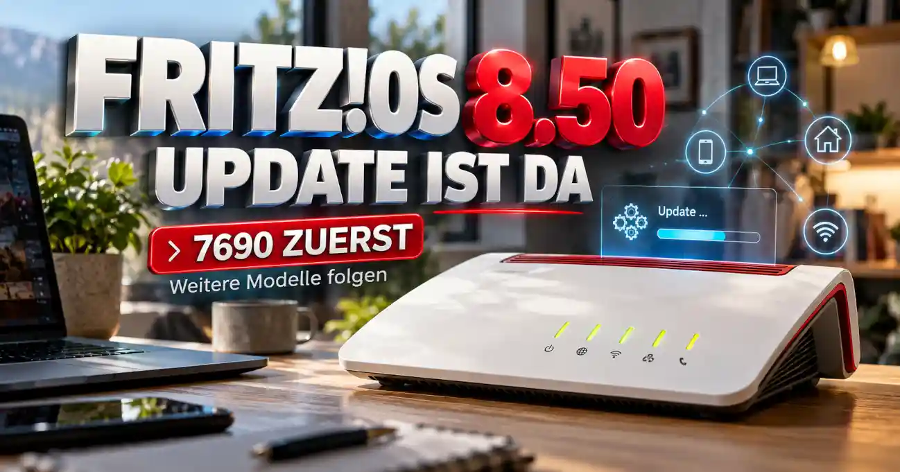 FRITZ!OS 8.50 Update f�r FRITZ!Box 7690 und weitere Modelle