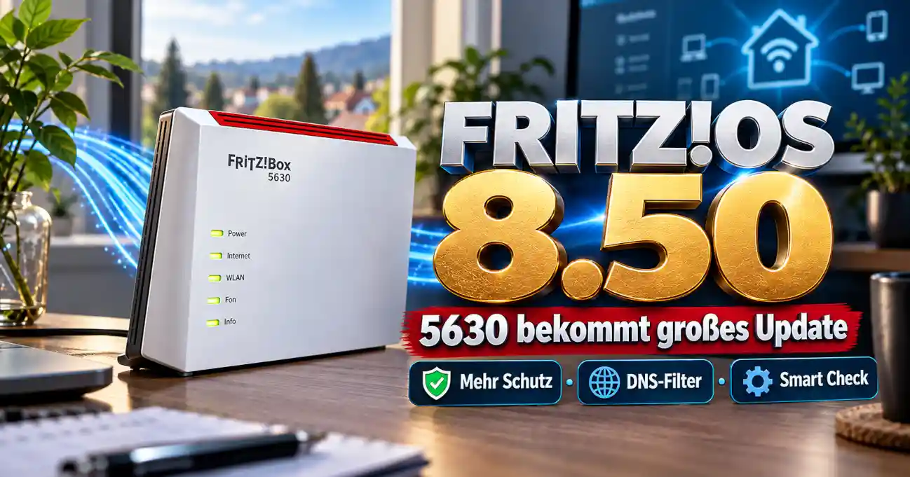FRITZ!Box 5630 mit FRITZ!OS 8.50 Update