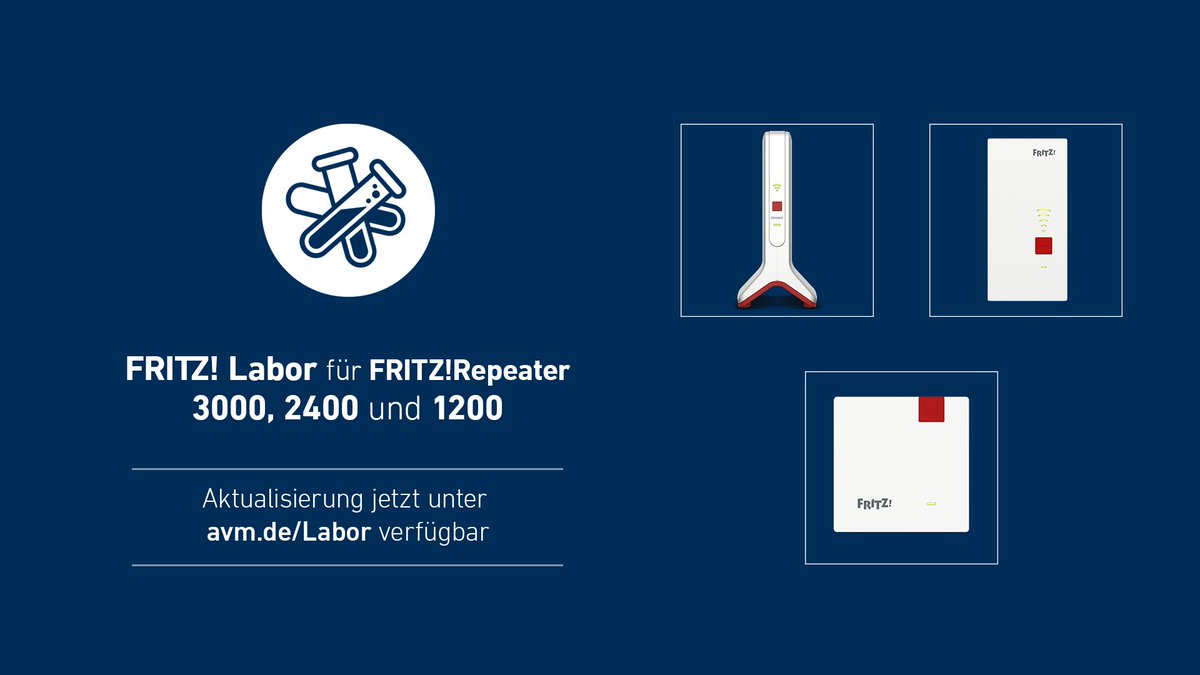 ritzbox Labor Updates: Labor Updates für Repeater 6000, 3000, 2400, 1200 und AX Modelle