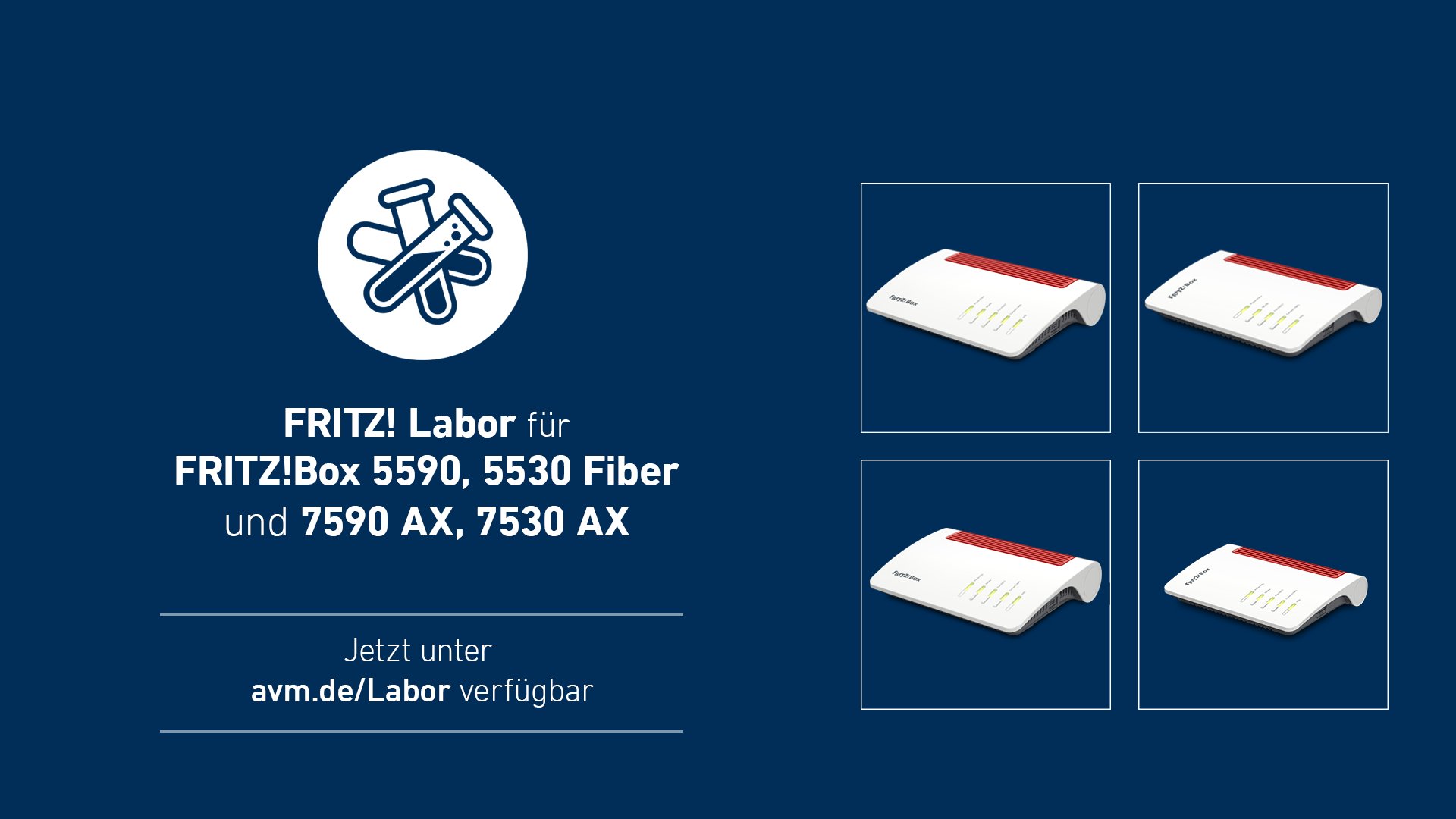 Neue Fritzbox Labor Update auf FritzOS 7.70 --Diese Fritzboxen bekommen es