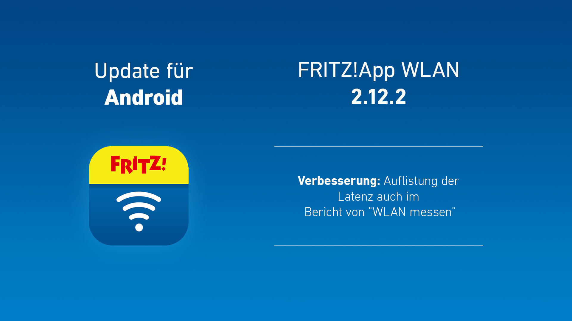 Fritzbox WLAN App: Neue Version 2.12.2 bei der Fritz!App WLAN mit Latenzmessung