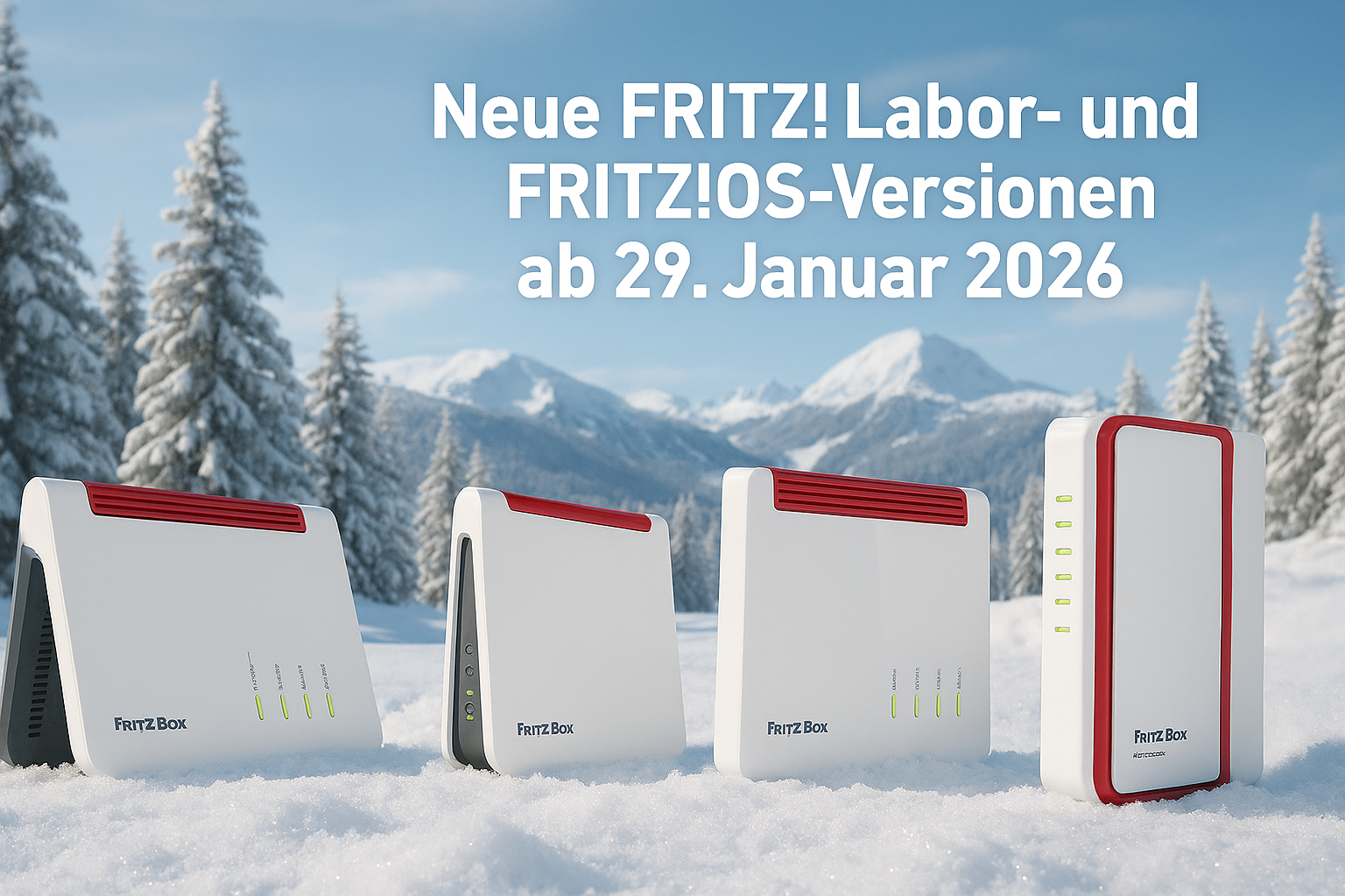 Detaillierter �berblick �ber die FRITZ!OS 8.20 Releases und FRITZ! Labor Updates ab dem 29. Januar 2026. Erfahren Sie alles �ber neue Funktionen f�r die 5690 Pro, 7690 und mehr.