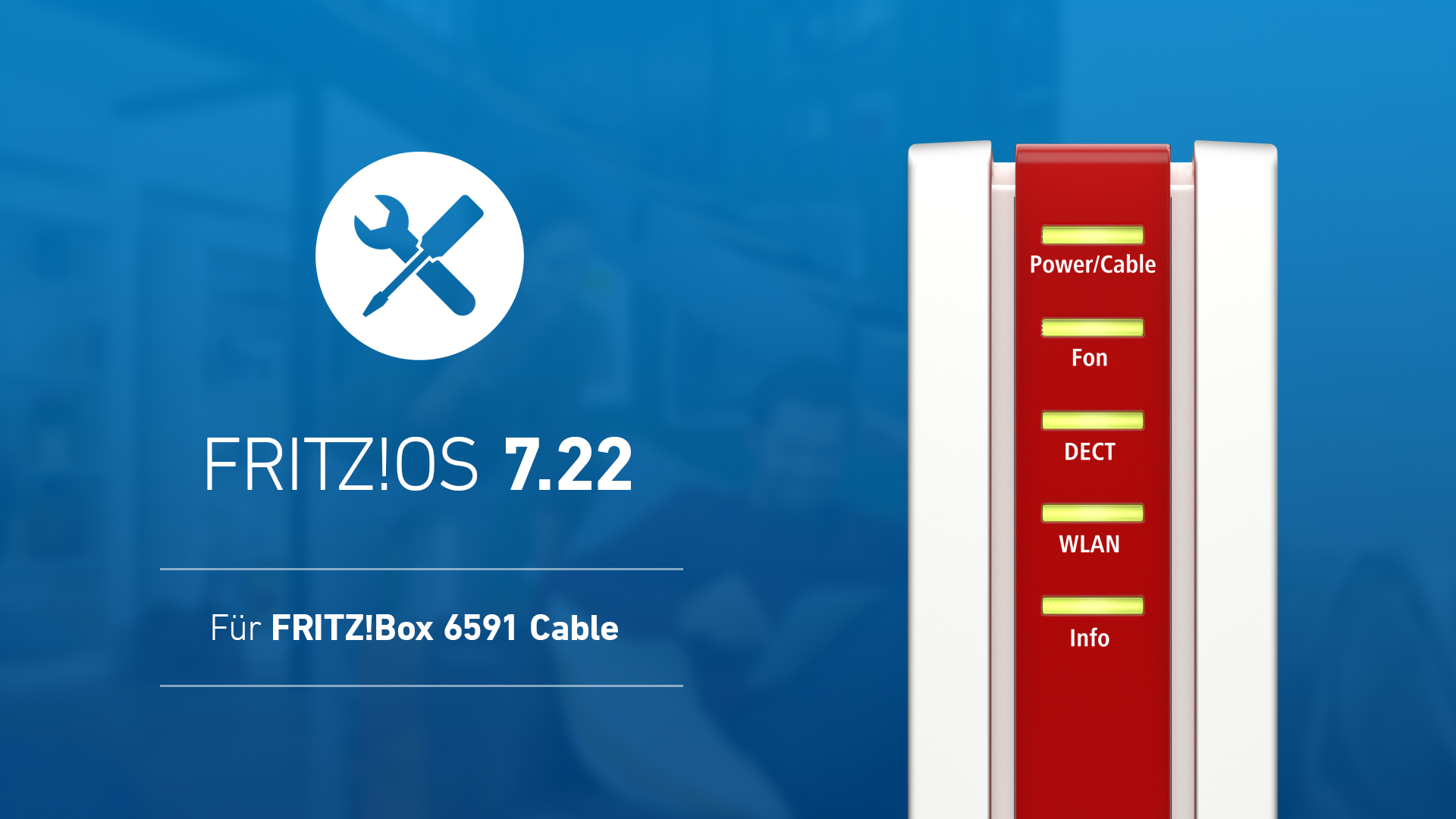 Fritz-Box OS 7.22: Neue Updates fr Fritzbox 6591 Cable auf OS 7.22