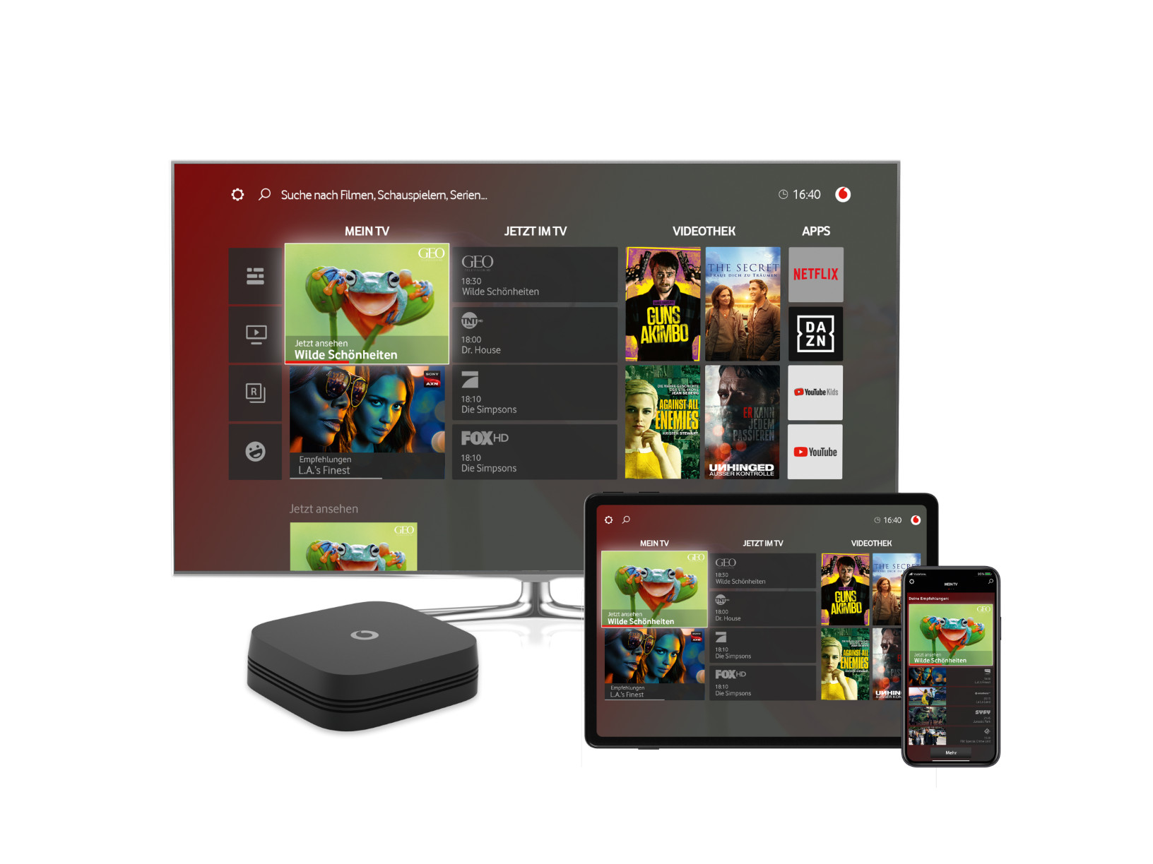 Vodafone GigaTV: GigaTV Cable Box wird zum Standard --Horizon TV wird abgelöst