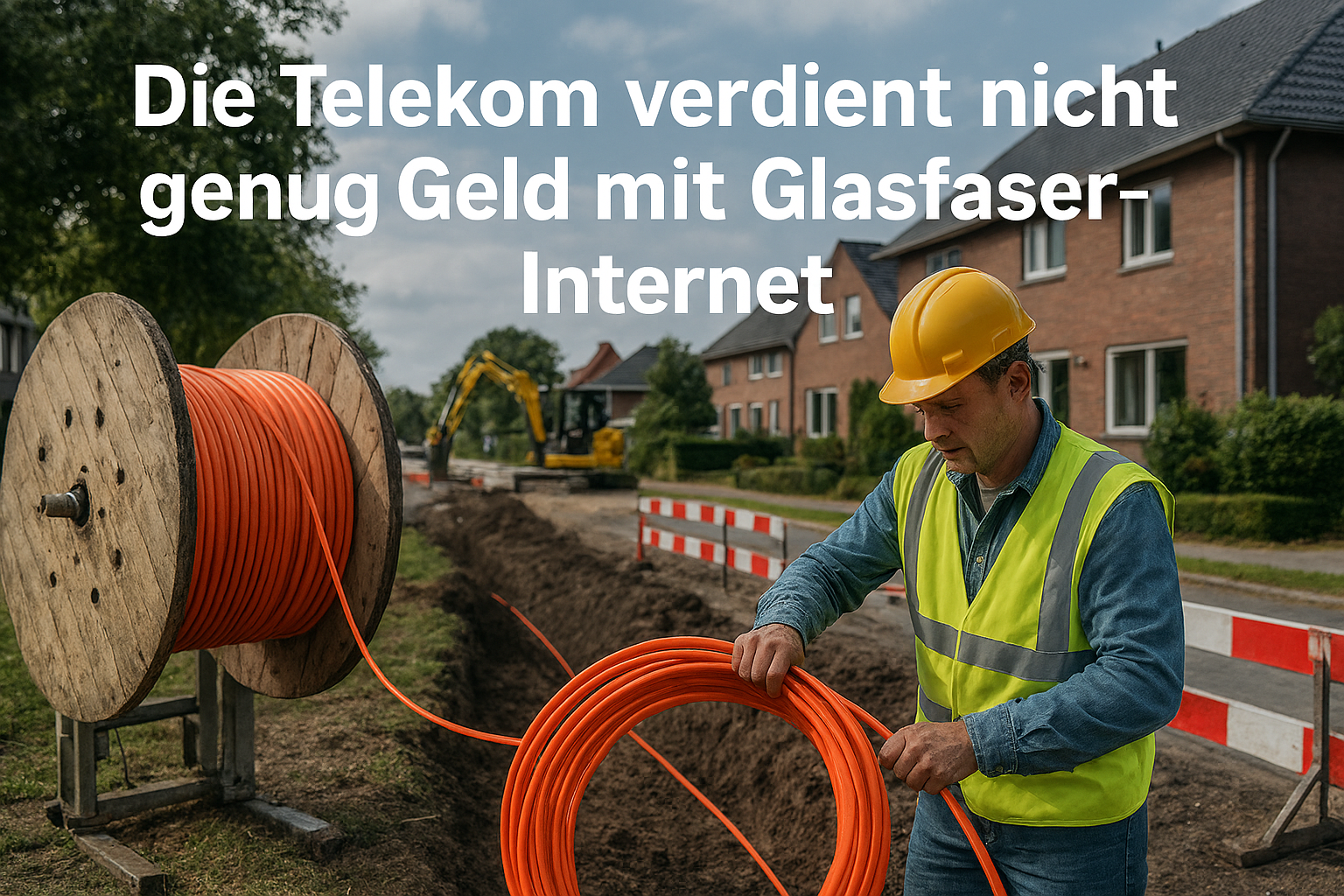Ausfhrlicher Artikel ber die Profitabilitt von Glasfaser-Internet in Deutschland, mit Fokus auf Telekom, Ausbau, Nachfrage und wirtschaftliche Herausforderungen.