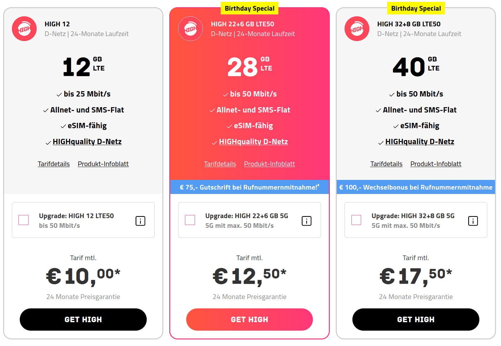 Preistipp Telekom Netz: 75 Euro Wechselbonus mit 28 GB All-In-Flat fr 12,50 Euro