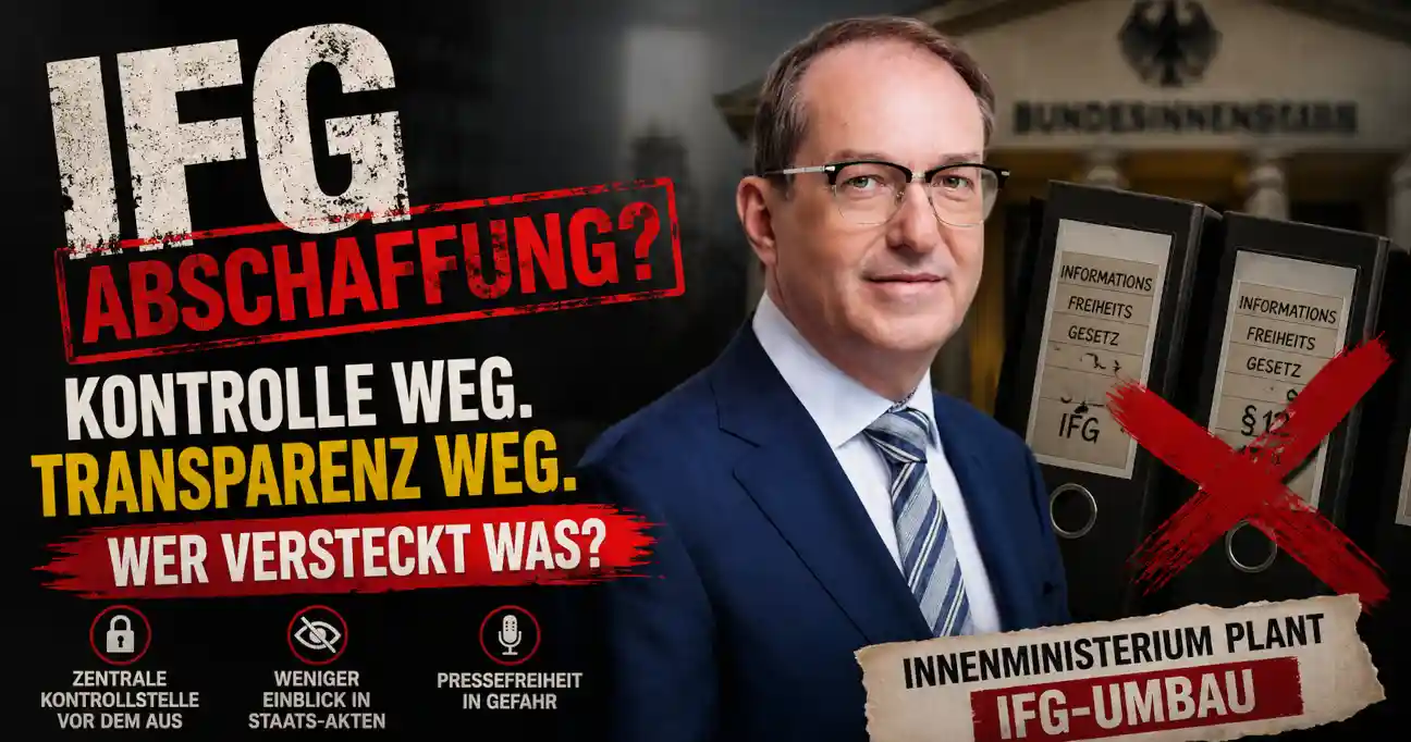 Ein interner BMI-Vermerk sieht tiefe Einschnitte beim IFG vor. Die zentrale Kontrollstelle f�r Informationsfreiheit k�nnte abgeschafft werden