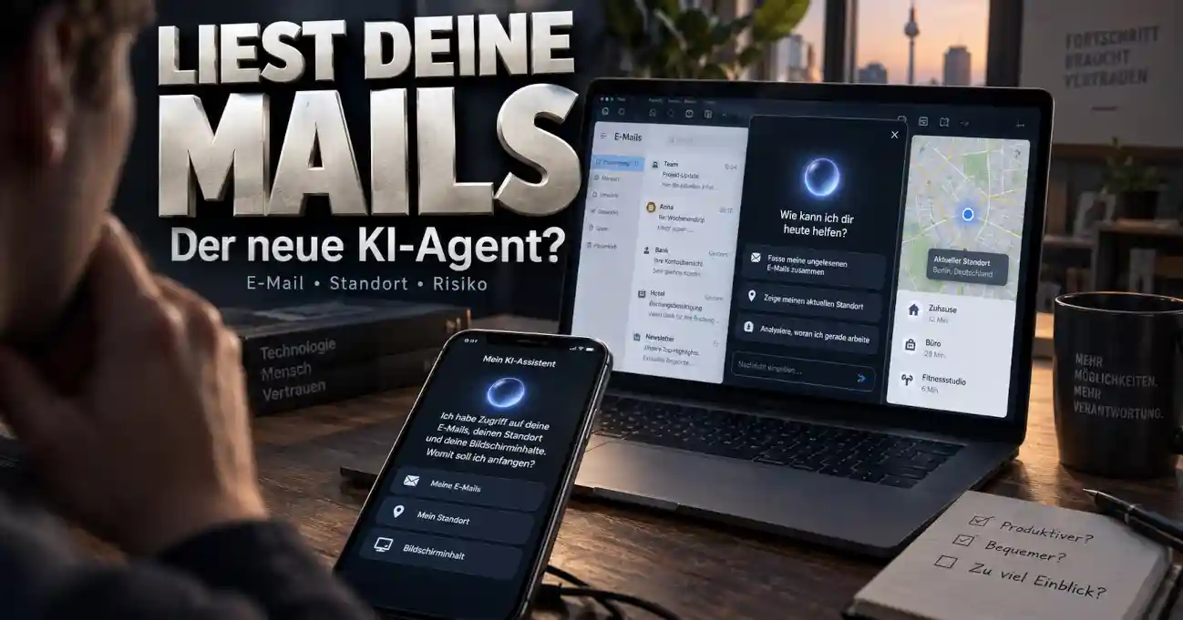 Instinct KI-Agent mit Zugriff auf E-Mails, Bildschirm und Standort
