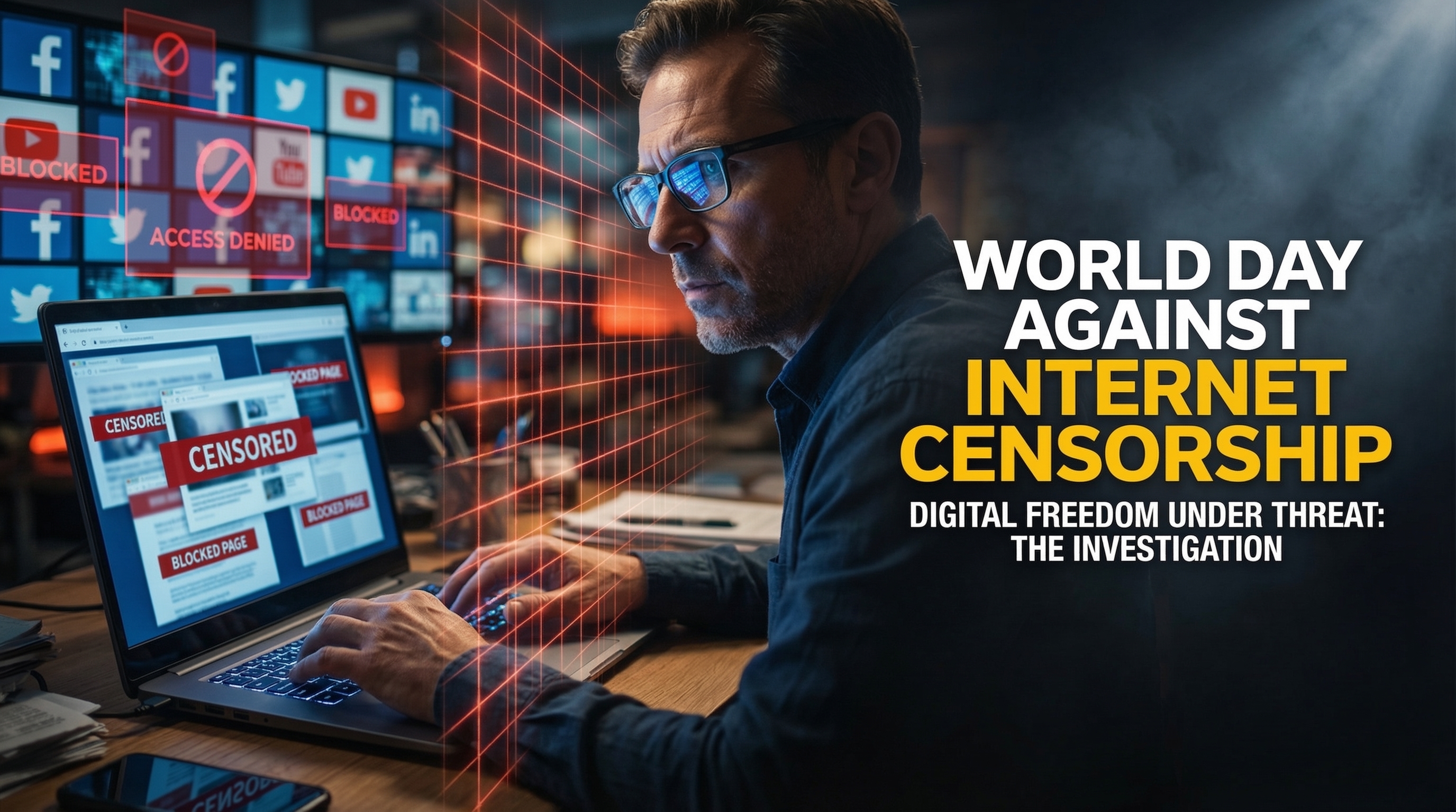 Der Welttag gegen Internetzensur am 12. M�rz r�ckt weltweite Netzsperren, �berwachung und digitale Repression in den Fokus. Hintergr�nde, Zahlen und Analysen zur globalen Internetzensur.