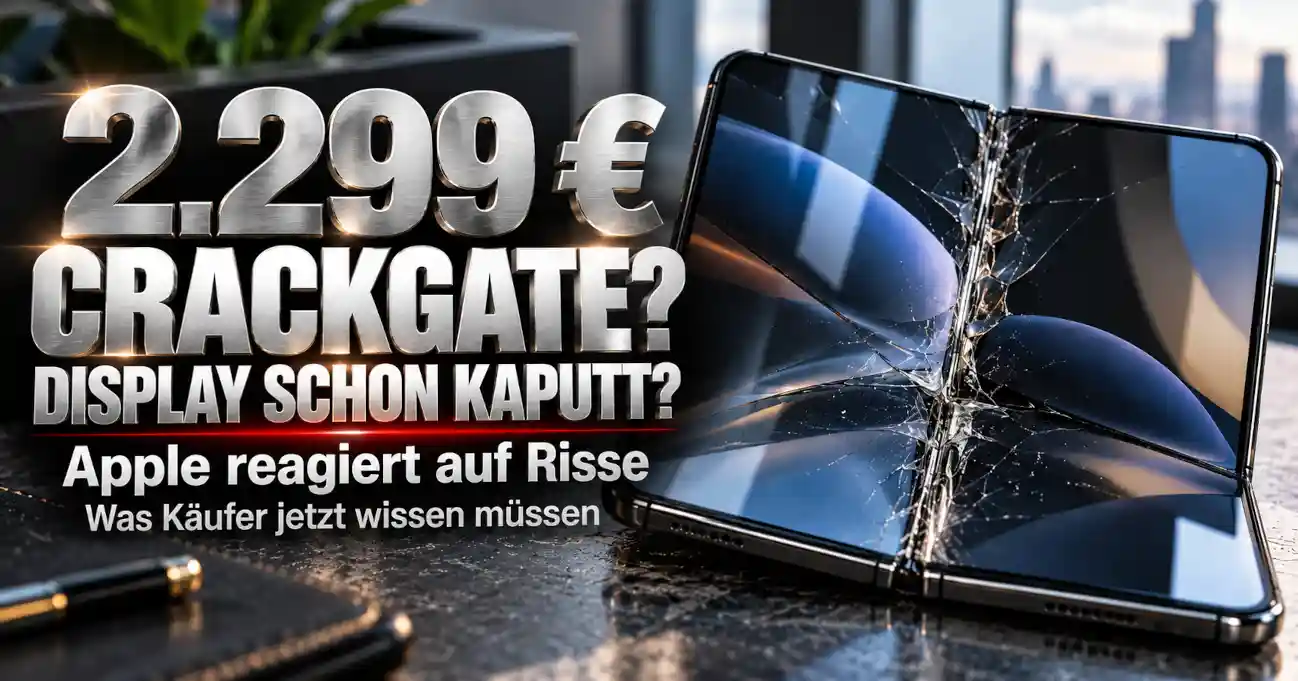 Apple iPhone Duo: Bericht �ber Risse und Displaydefekte am faltbaren Innendisplay
