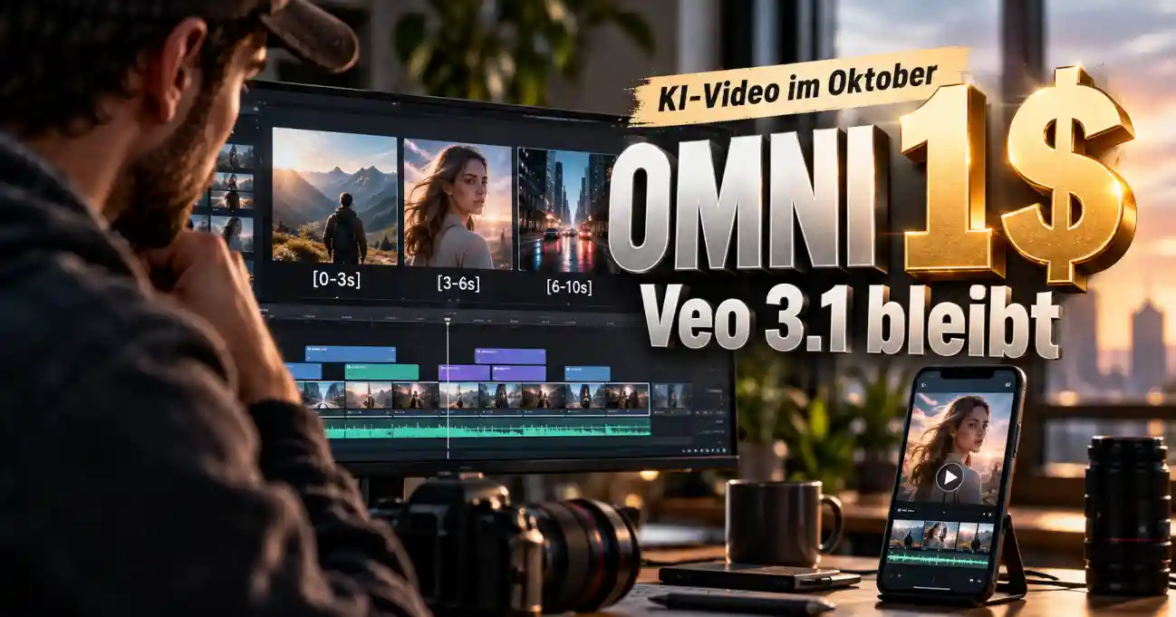 Gemini Omni 1.1 Flash und Veo 3.1 im KI-Video-Vergleich