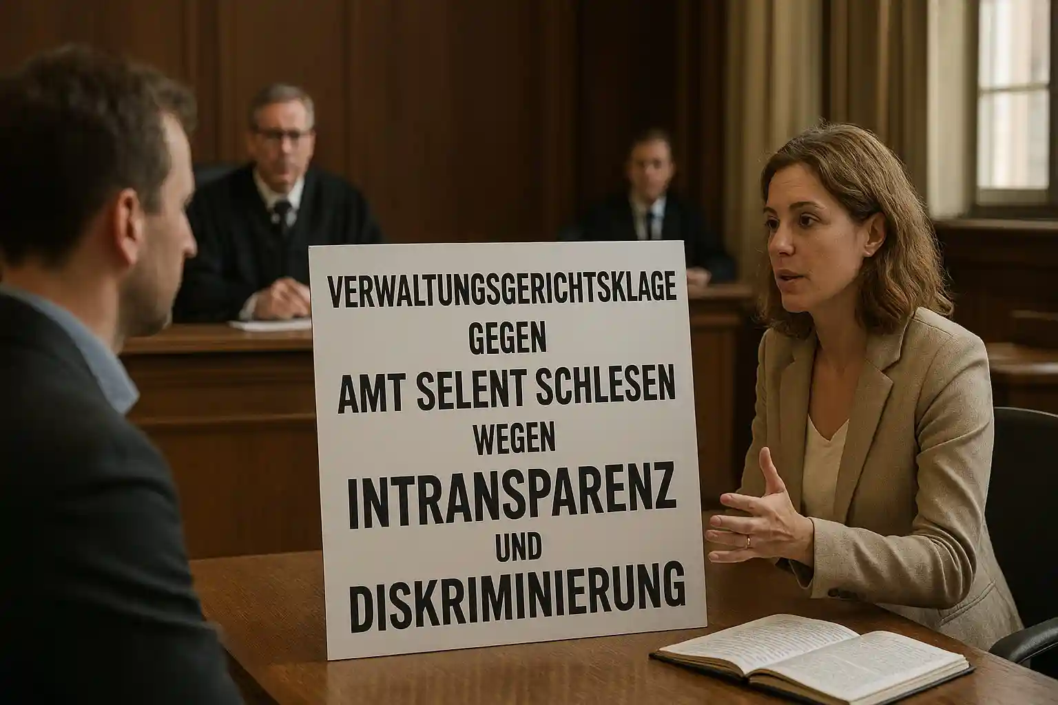 Alles �ber die Verwaltungsgerichtsklage gegen Amt Selent Schlesen wegen Intranzparenz und Diskrimierung