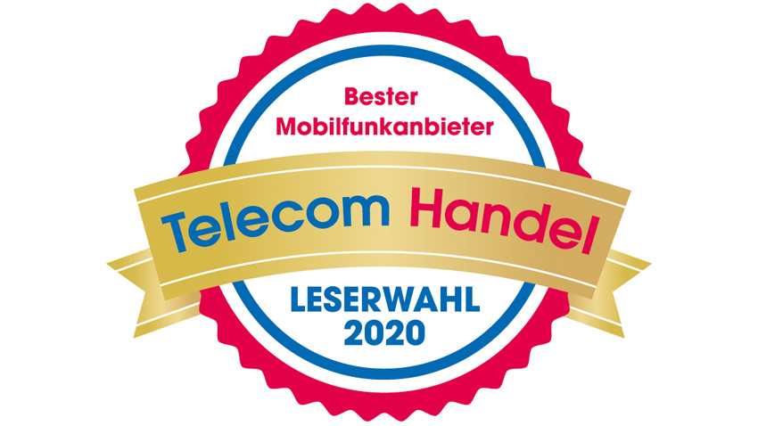 Auszeichnung Telecom Handel: Telefonica Gewinner der Telecom-Handel-Leserwahl 2020