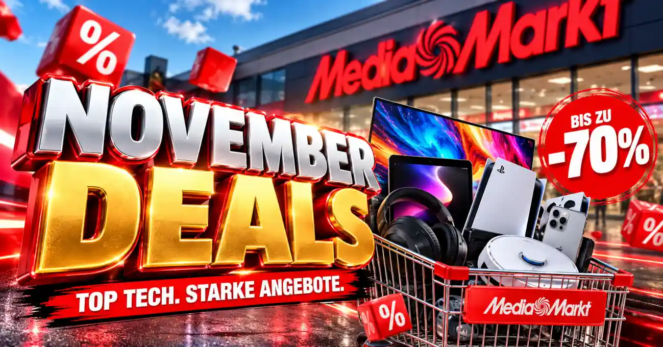 MediaMarkt Black November 2026 mit Samsung Galaxy S26 FE ab 17,99 Euro und iPhone-Bonus