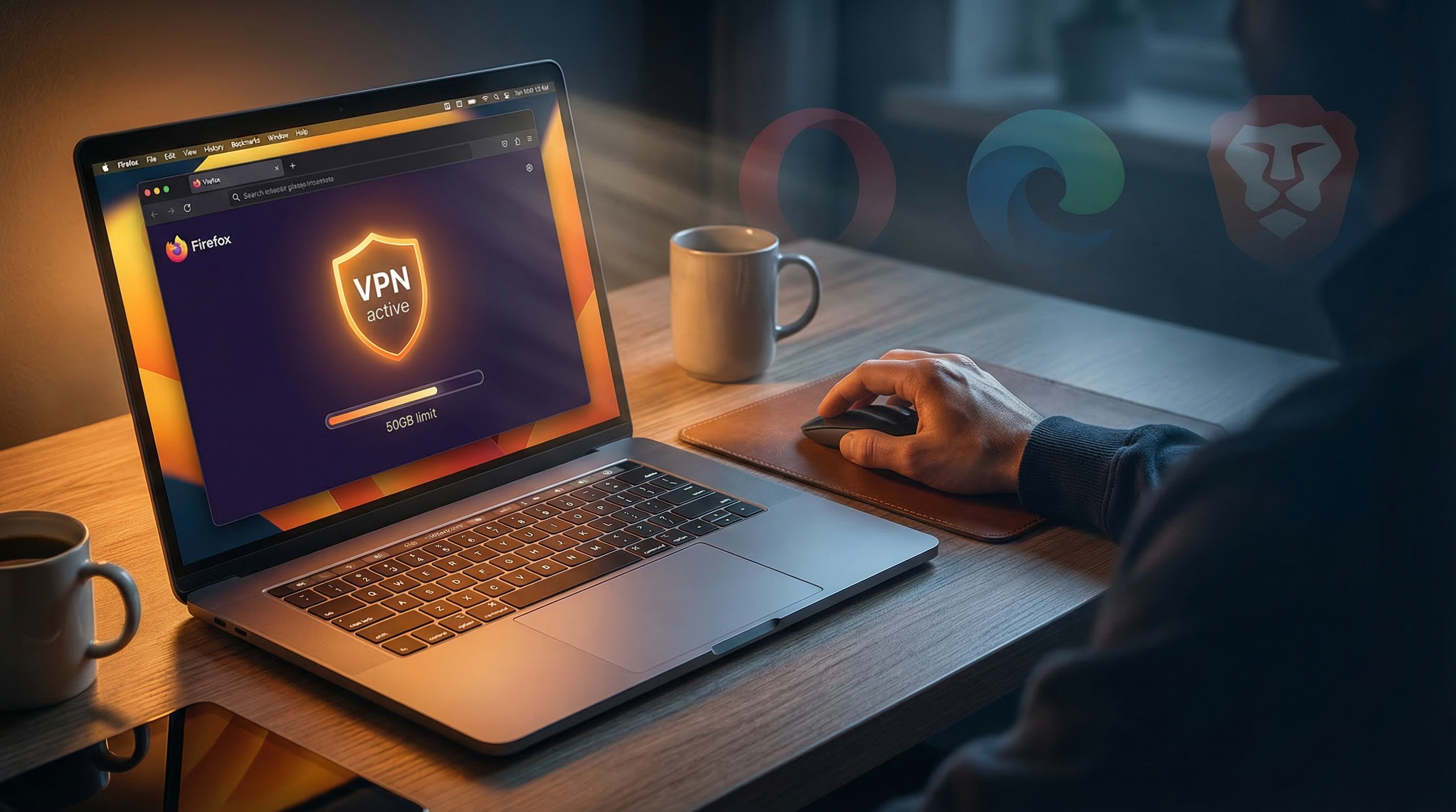 Firefox 149 bringt ein kostenloses VPN - doch wie gut ist der Schutz wirklich? Gro�er Vergleich mit Opera, Edge, Brave und Vivaldi. Alle Details, Vorteile und Risiken im �berblick.