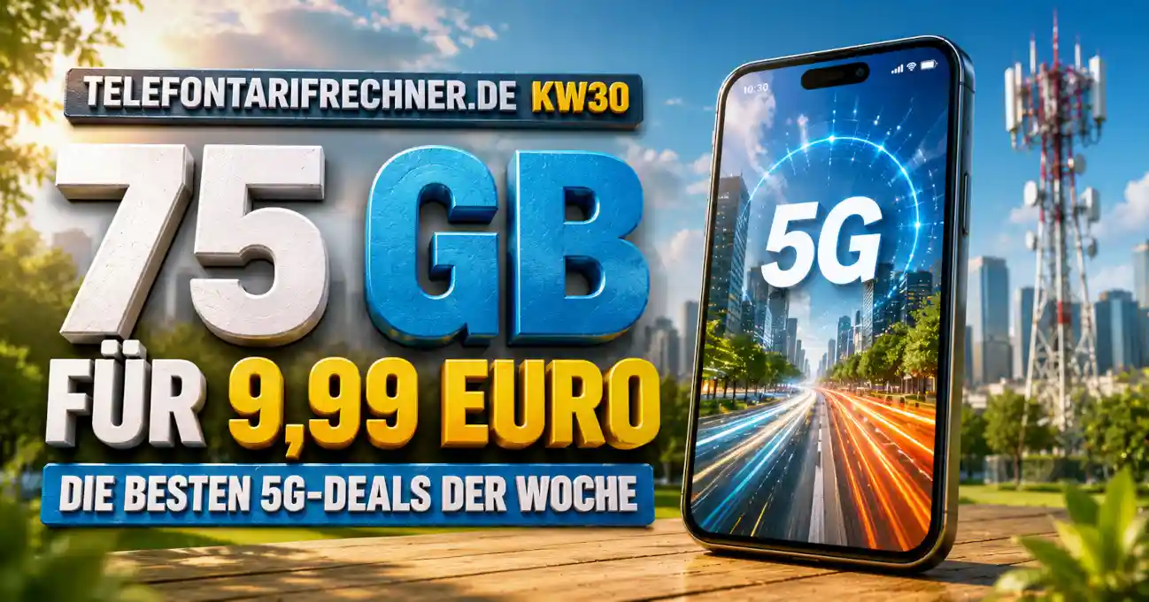 5G-Tarife ab 5,99 Euro, 75 GB f�r 9,99 Euro und wichtige News zu Telekom-Roaming, Vodafone-KI, MagentaTV und der geplanten IFG-Reform