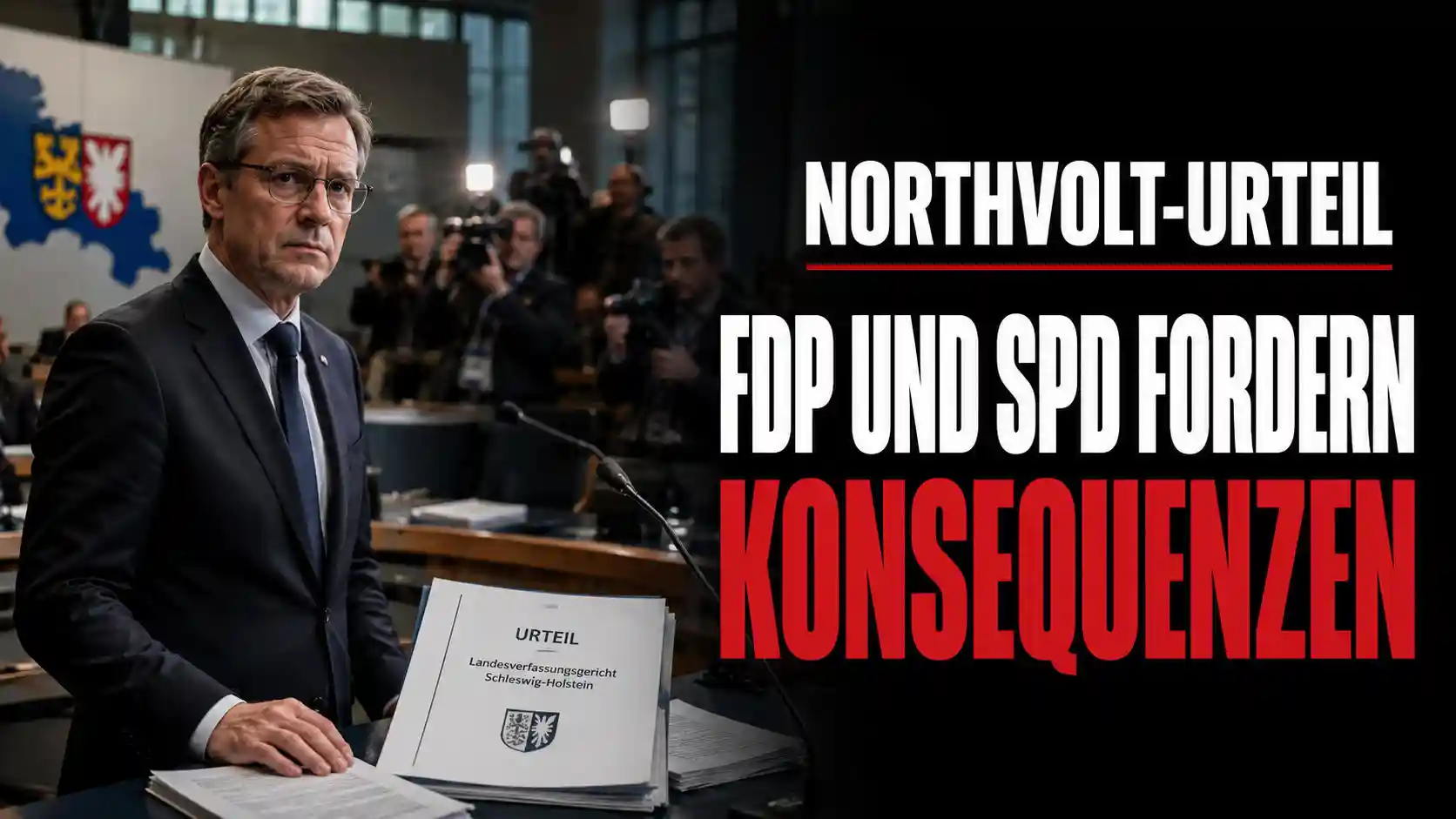 Nach dem Northvolt-Urteil fordern FDP und SPD personelle Konsequenzen. Warum die Entscheidung f�r die G�nther-Regierung so brisant ist