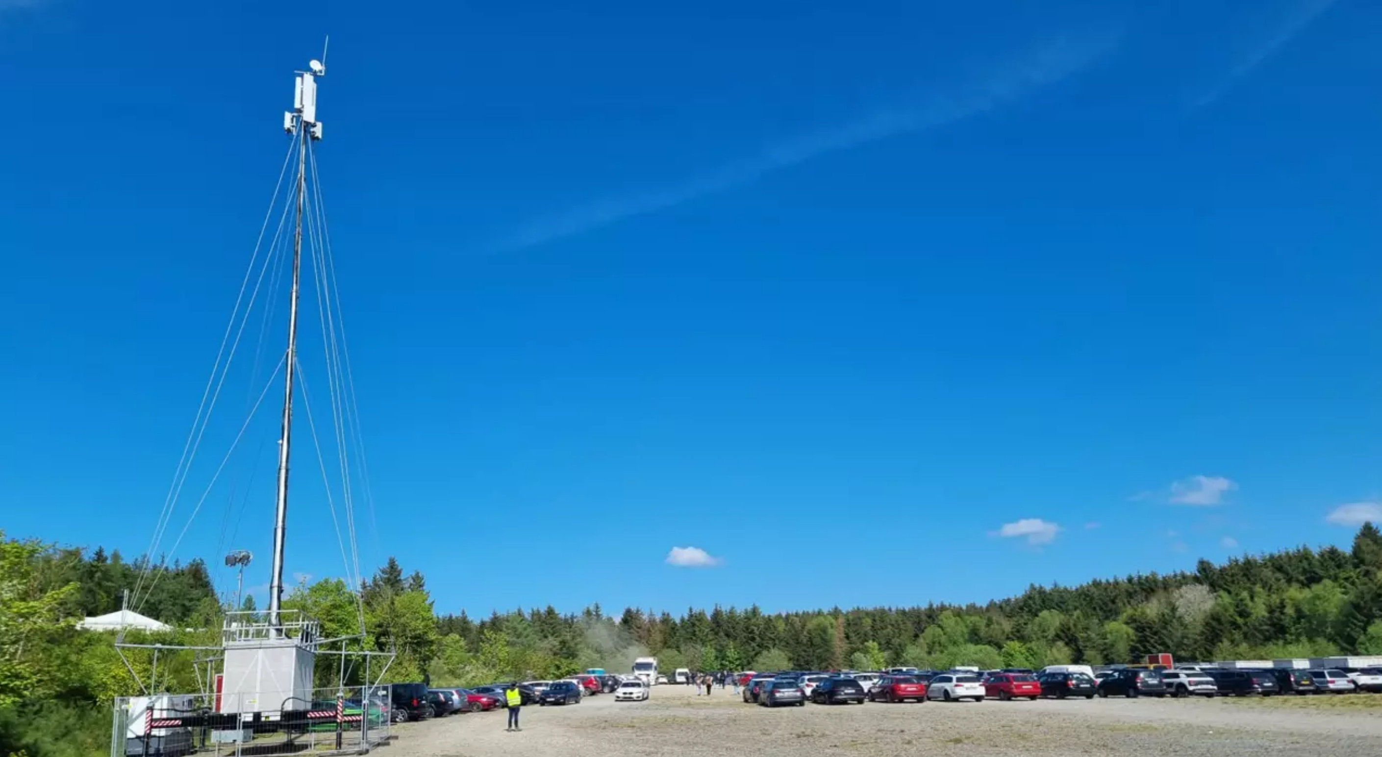 O2 5G Netzausbau: Mobile 5G-Stationen sorgen fr zustzliche Netzpower