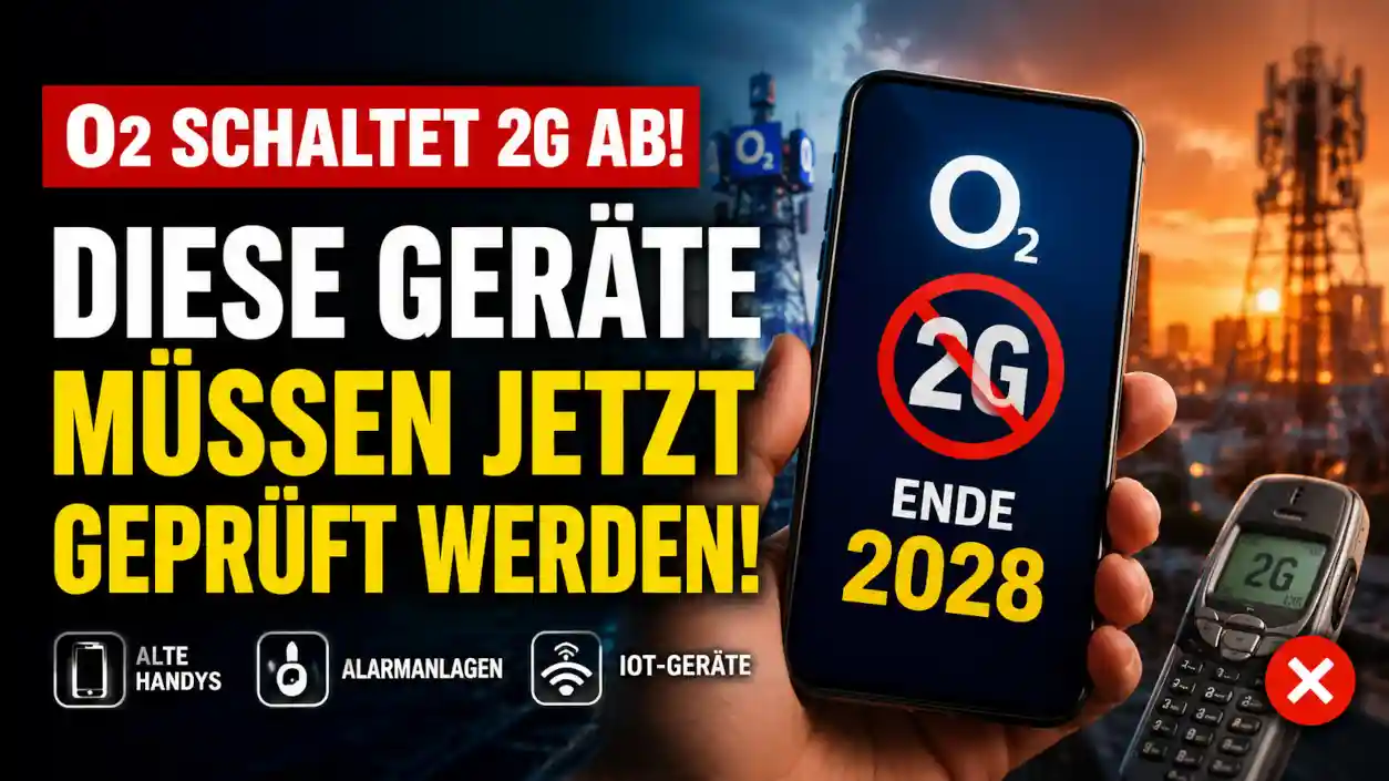 Telef�nica beendet 2028 das 2G-Netz. Welche Handys, IoT-Ger�te und Alarmanlagen betroffen sind und was Verbraucher jetzt wissen m�ssen