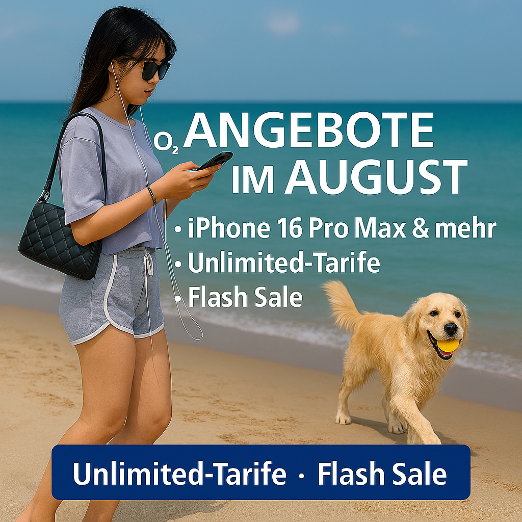 O2 Angebote Juli 2025: Alle aktuelle Mobilfunk-Deals im berblick
