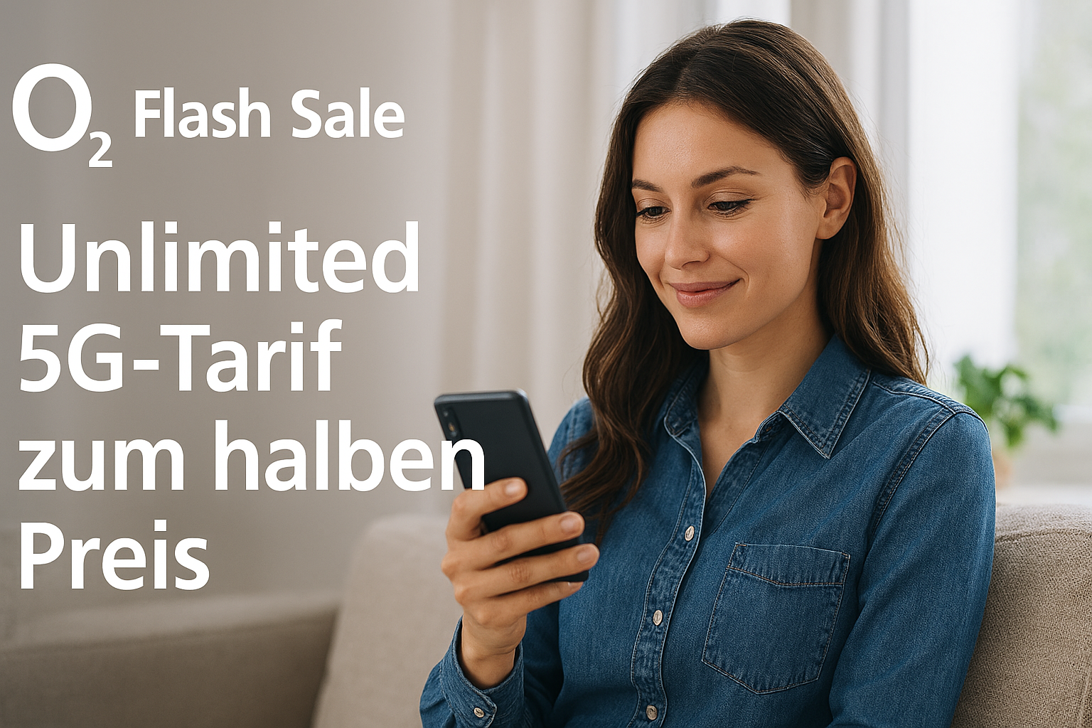 Der o2 Flash Sale bringt den Unlimited 5G-Tarif zum halben Preis. Alle Details, Vorteile, Preisvergleich und Einschtzungen zum o2 Unlimited Max im berblick.