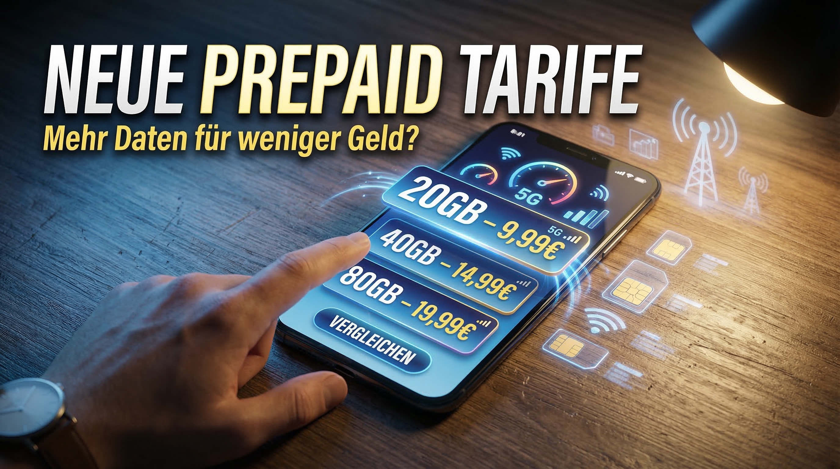 Neue o2 Prepaid Tarife im Februar 2026 im �berblick. Alle Preise, Datenvolumen, Vorteile und ein ausf�hrlicher Vergleich mit Telekom Prepaid, Vodafone CallYa, Aldi Talk und Lidl Connect.