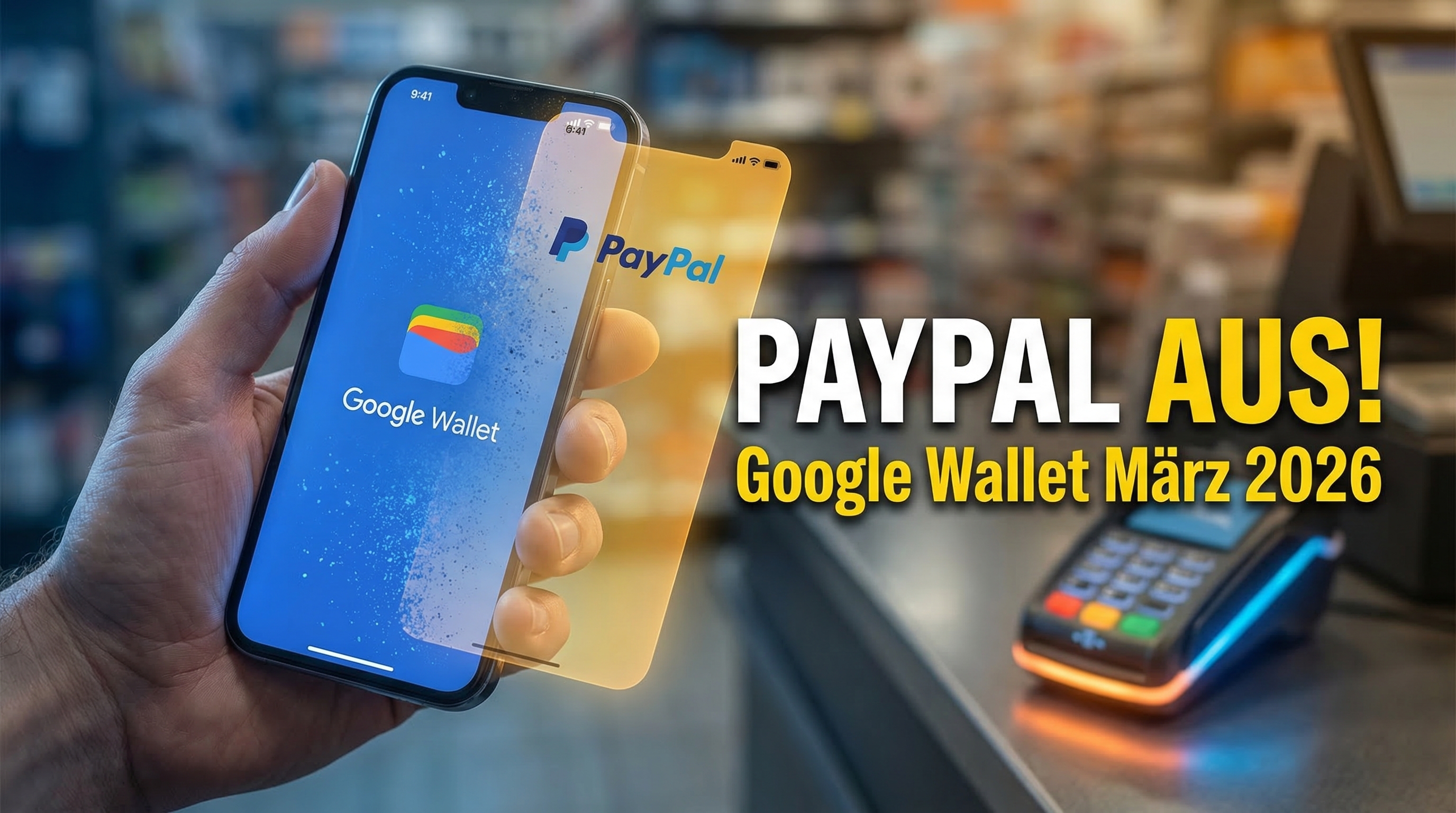 PayPal beendet die Google Wallet Integration ab M�rz 2026. Was Nutzer jetzt wissen m�ssen, welche Alternativen es gibt und wie sich Apple Pay, Google Wallet und Co. im Vergleich schlagen.